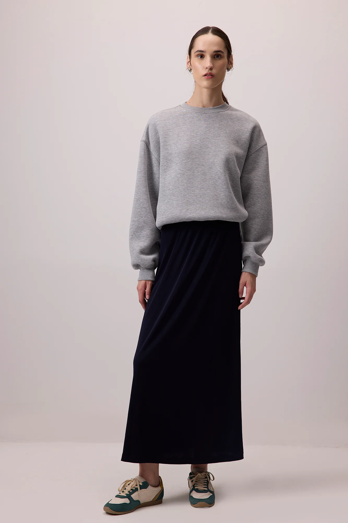 ELASTIC WAISTED BASIC SKIRT - Image 2