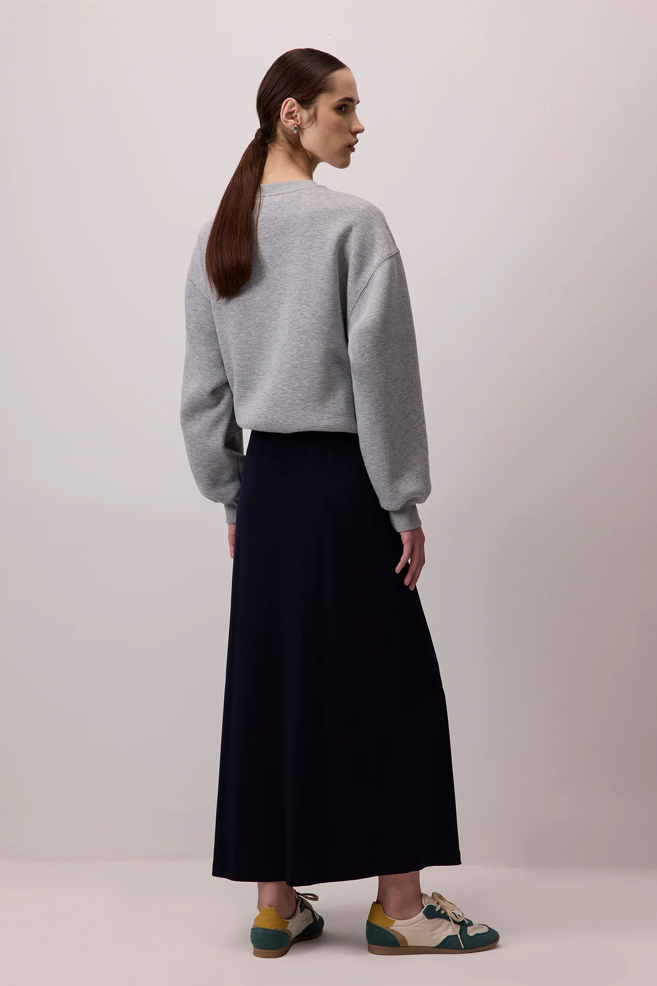 ELASTIC WAISTED BASIC SKIRT - Image 5