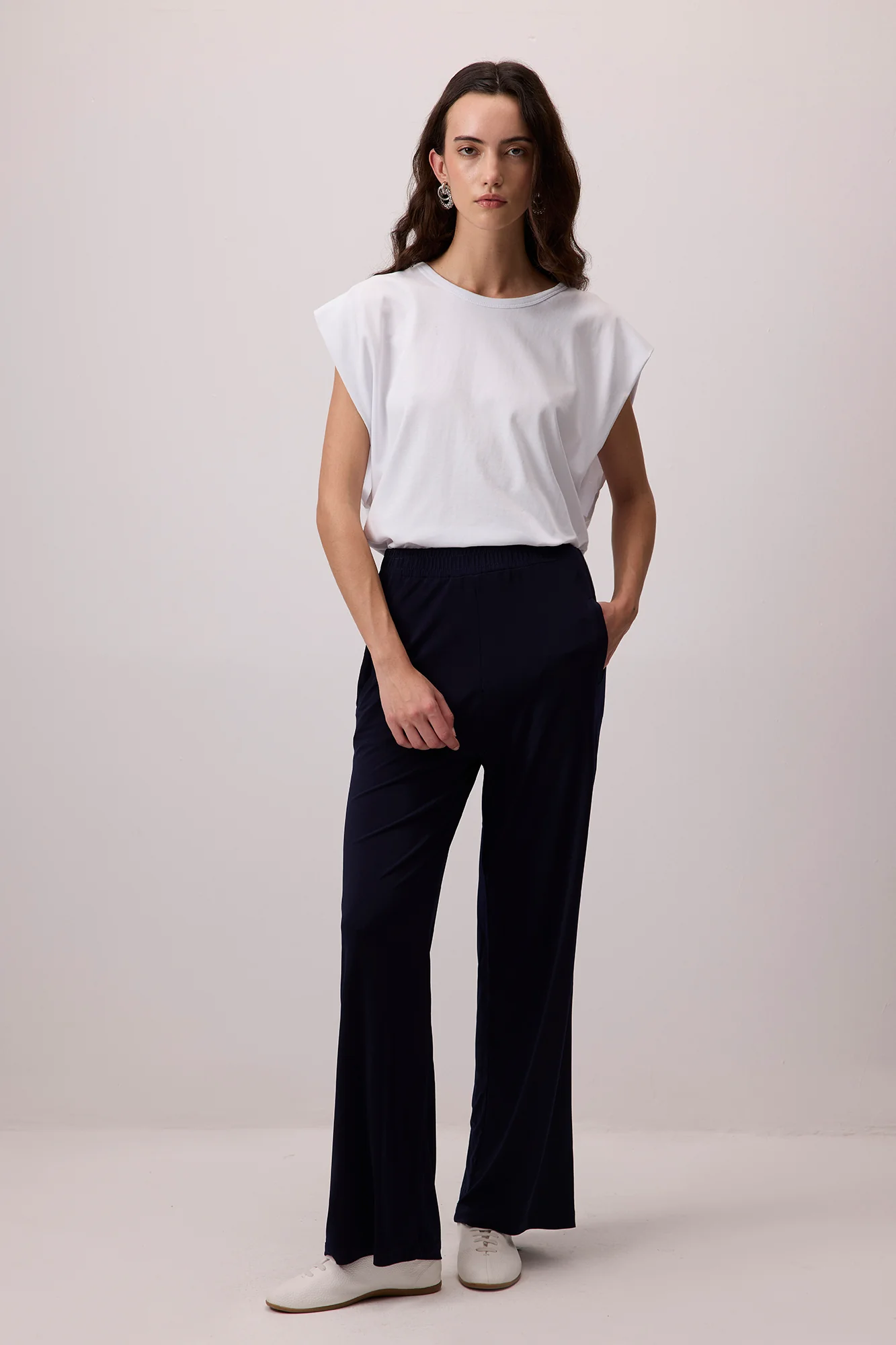 ELASTIC WAISTED RELAX TROUSERS - Image 3