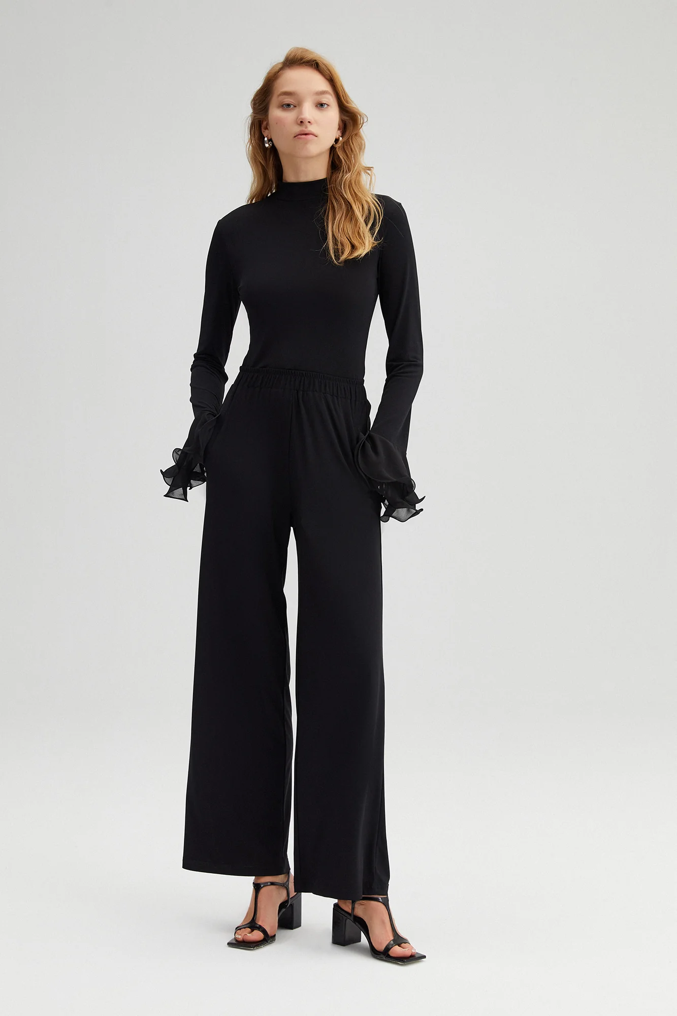 ELASTIC WAISTED RELAX TROUSERS - Image 3