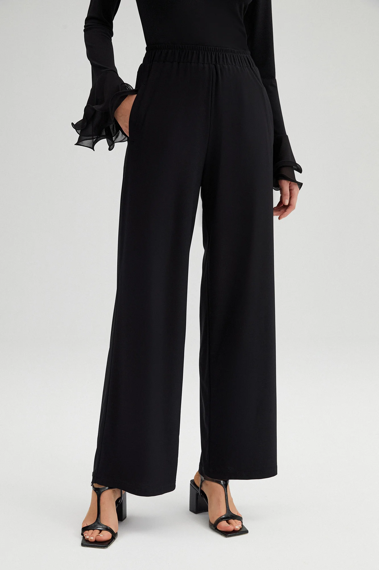 ELASTIC WAISTED RELAX TROUSERS - Image 5