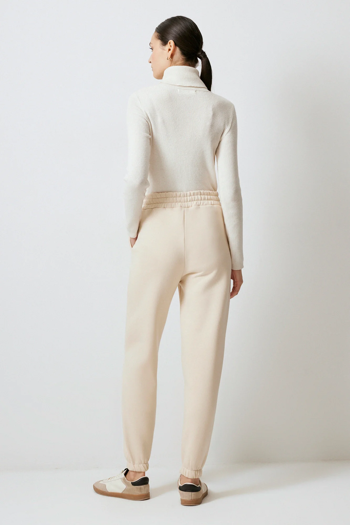 %100 COTTON CHARGED KNITTED TROUSERSS - Image 4