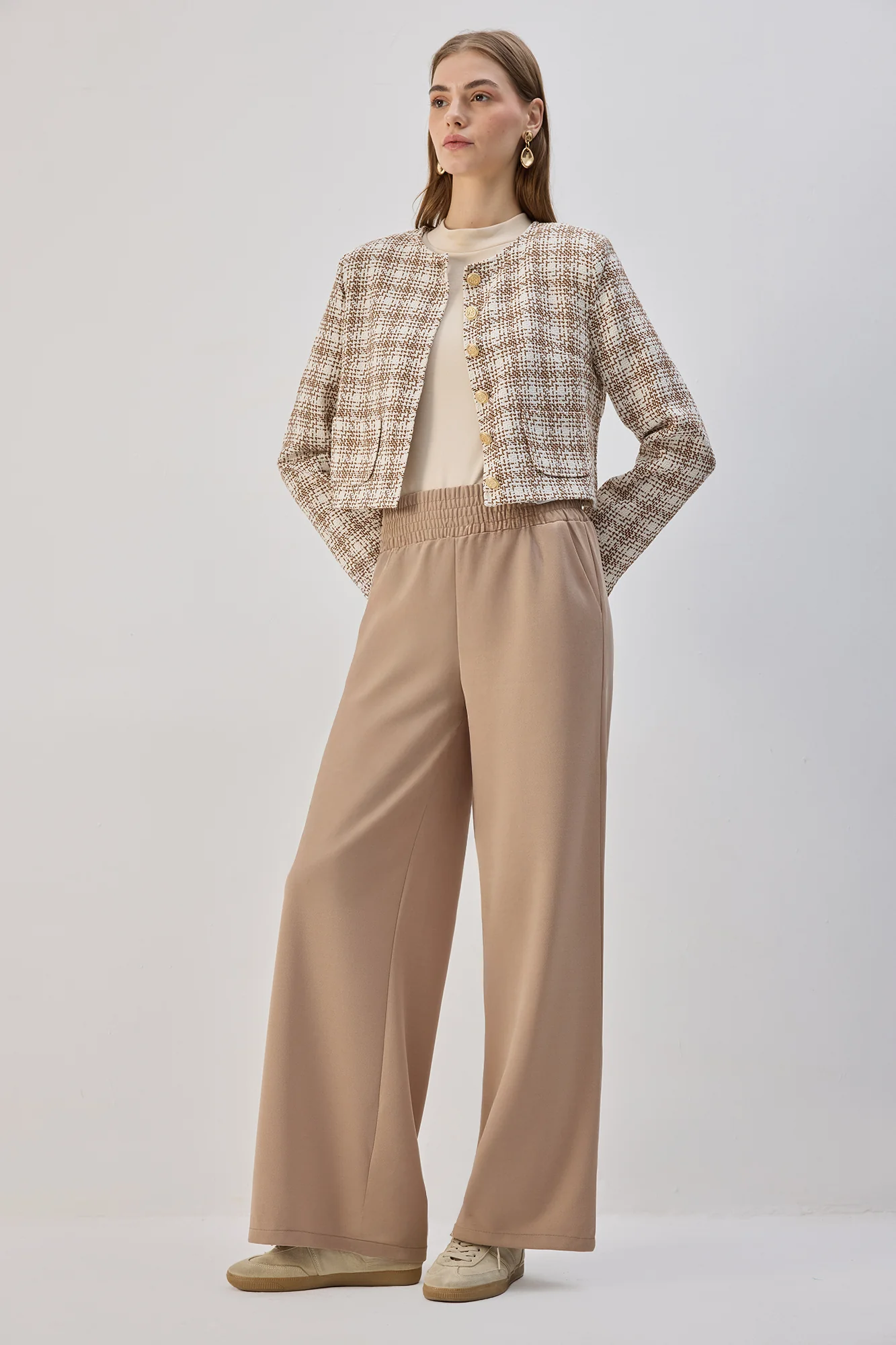 KNITTED SCUBA TROUSERS - Image 2