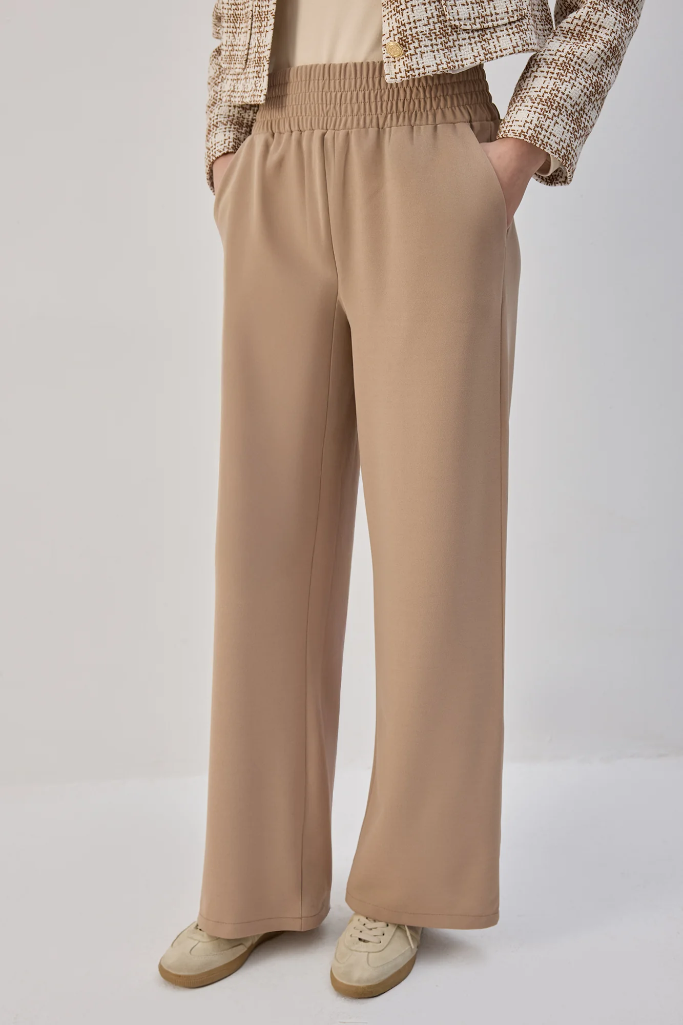 KNITTED SCUBA TROUSERS - Image 3
