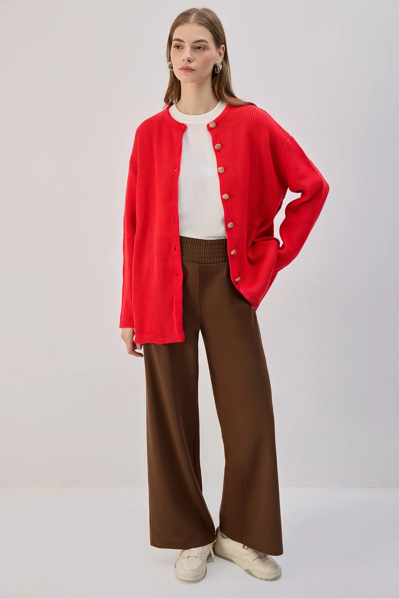 KNITTED SCUBA TROUSERS - Image 2