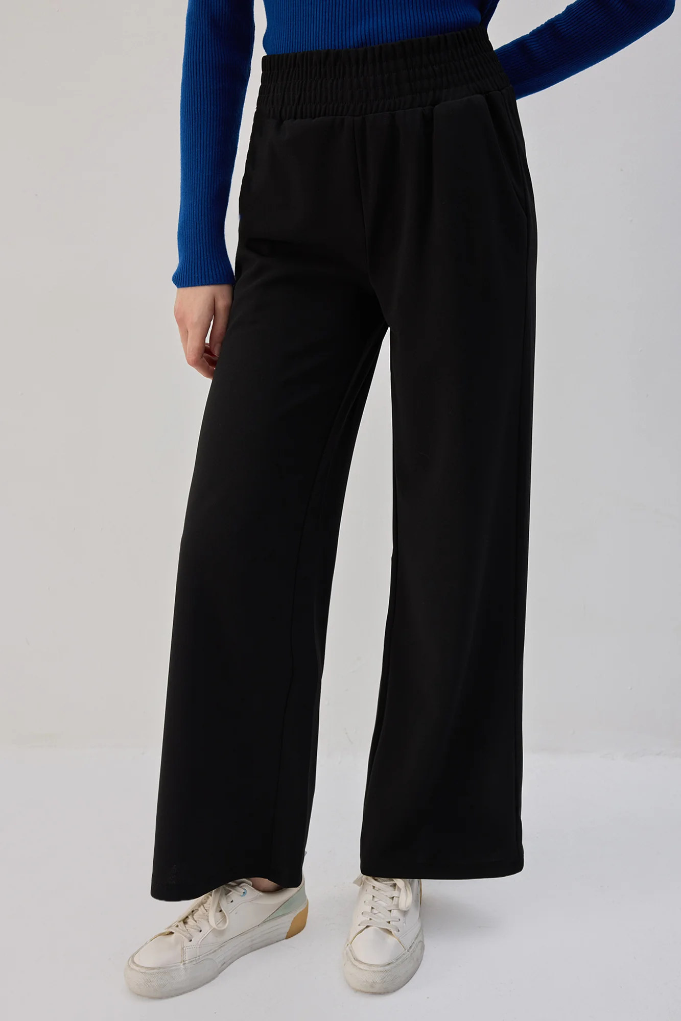 KNITTED SCUBA TROUSERS - Image 3