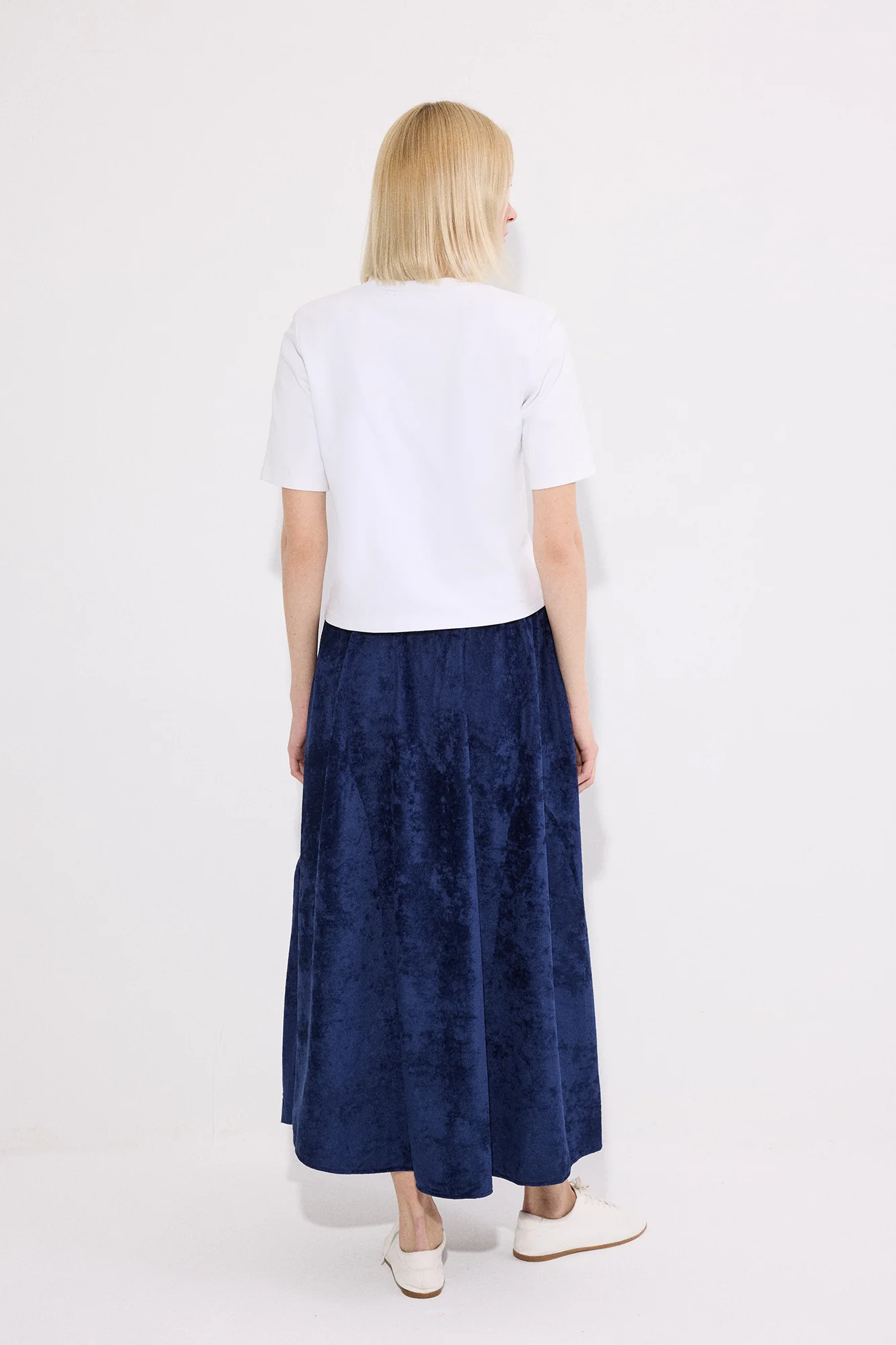 ELASTICATED WAIST SUEDE SKIRT - Image 5