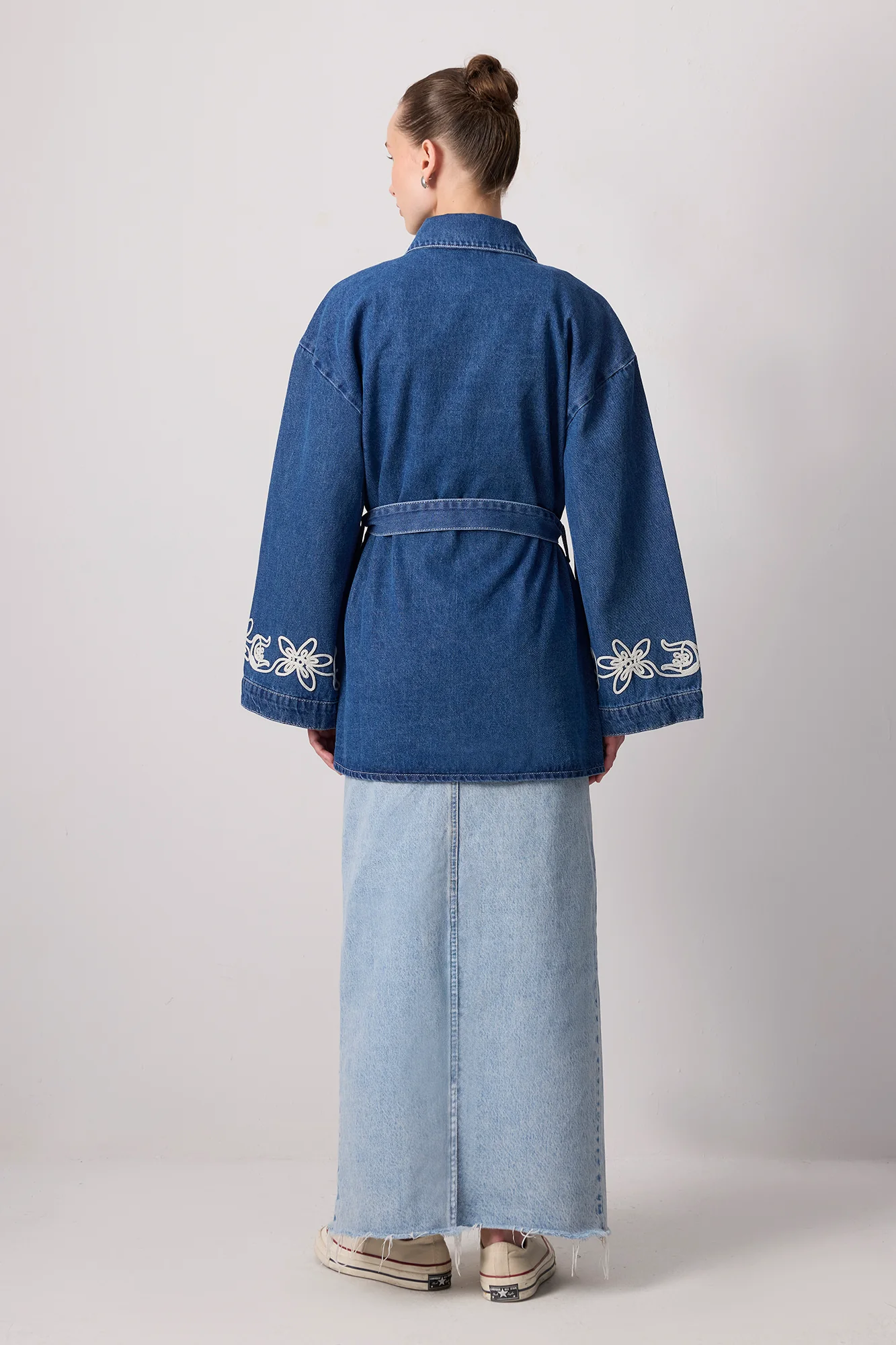EMBROIDERED DENIM JACKET - Image 6