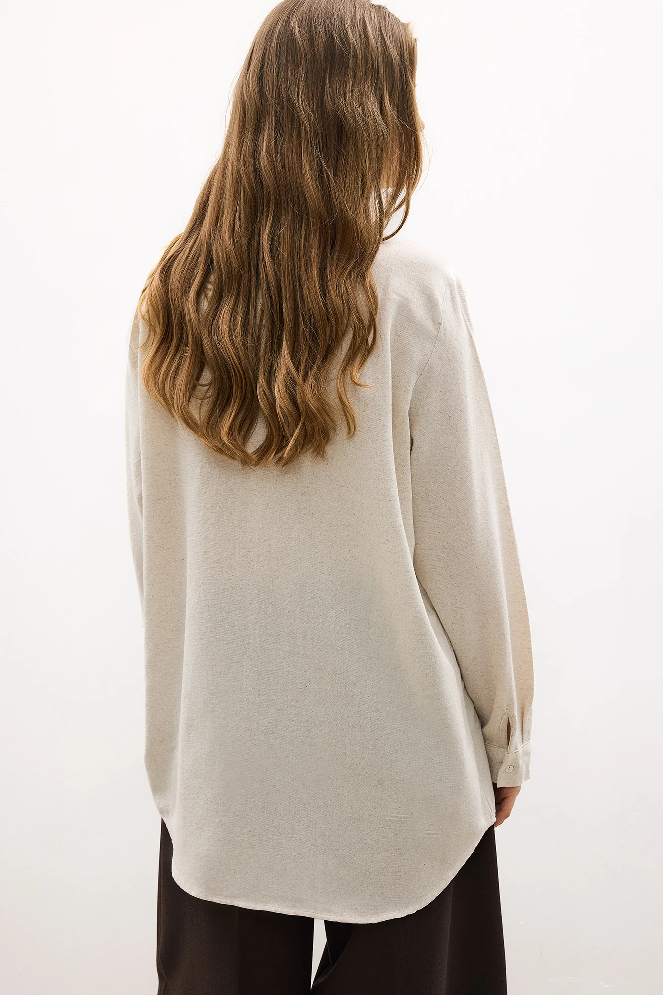 EMBROIDERED LINEN SHIRT - Image 6