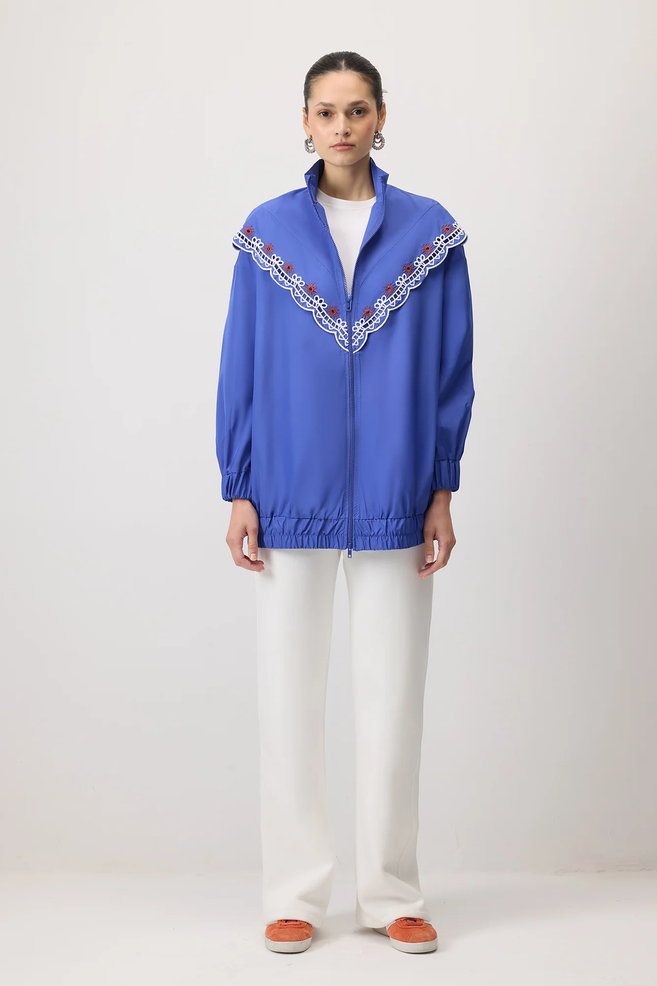 EMBROIDERED RAIN JACKET - Image 4