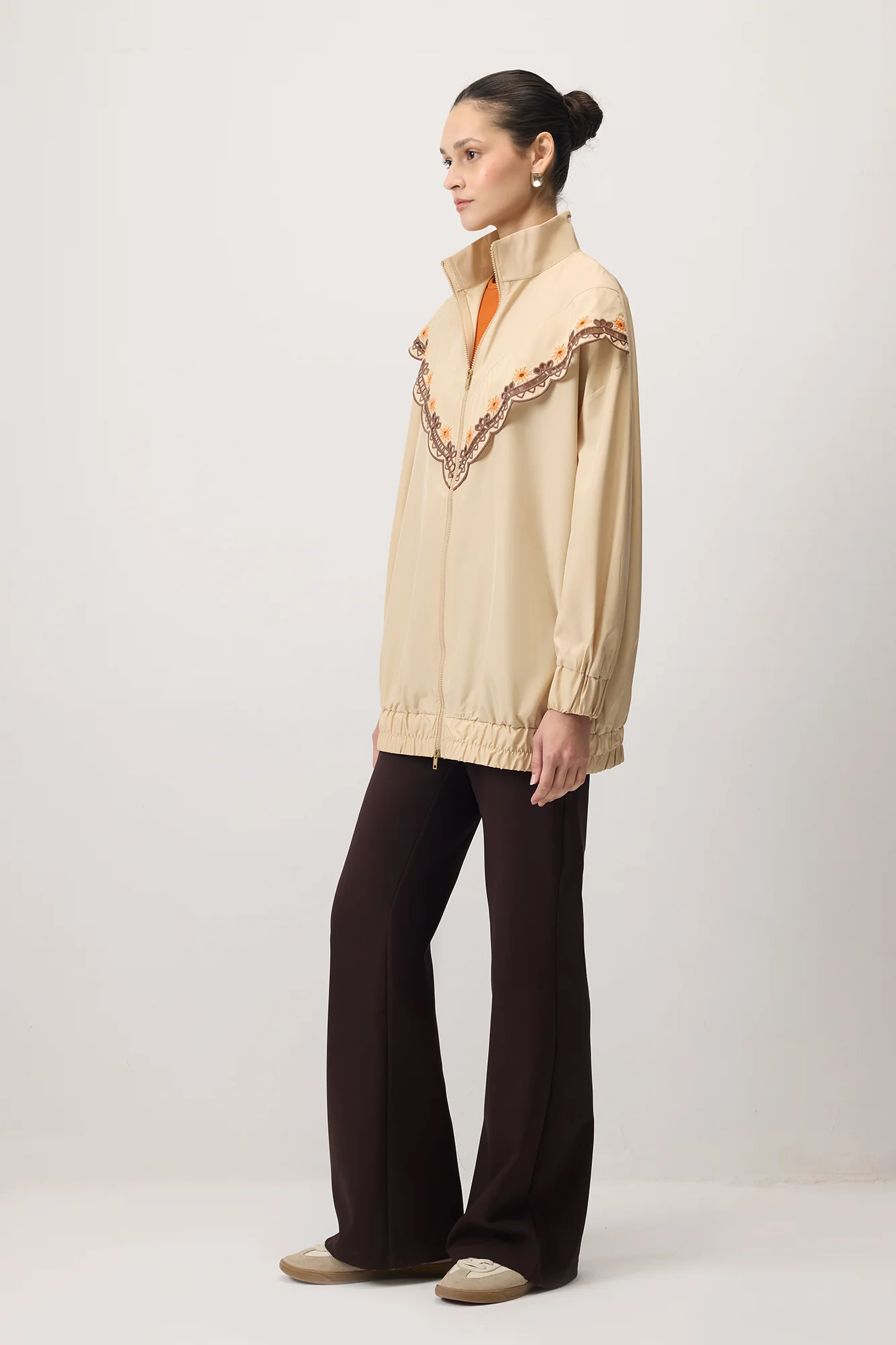 EMBROIDERED RAIN JACKET - Image 4