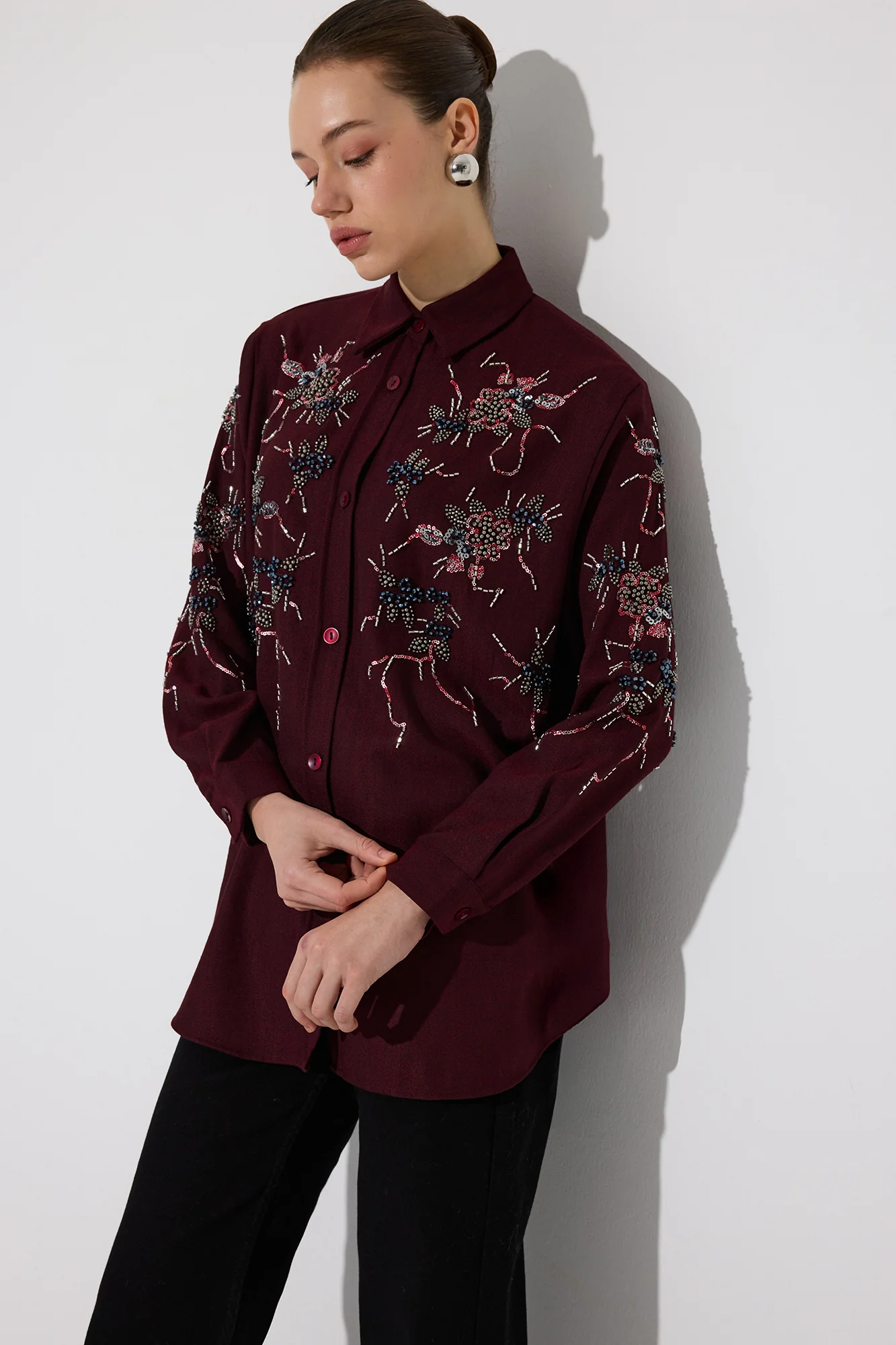 EMBROIDERED SHIRT - Image 4