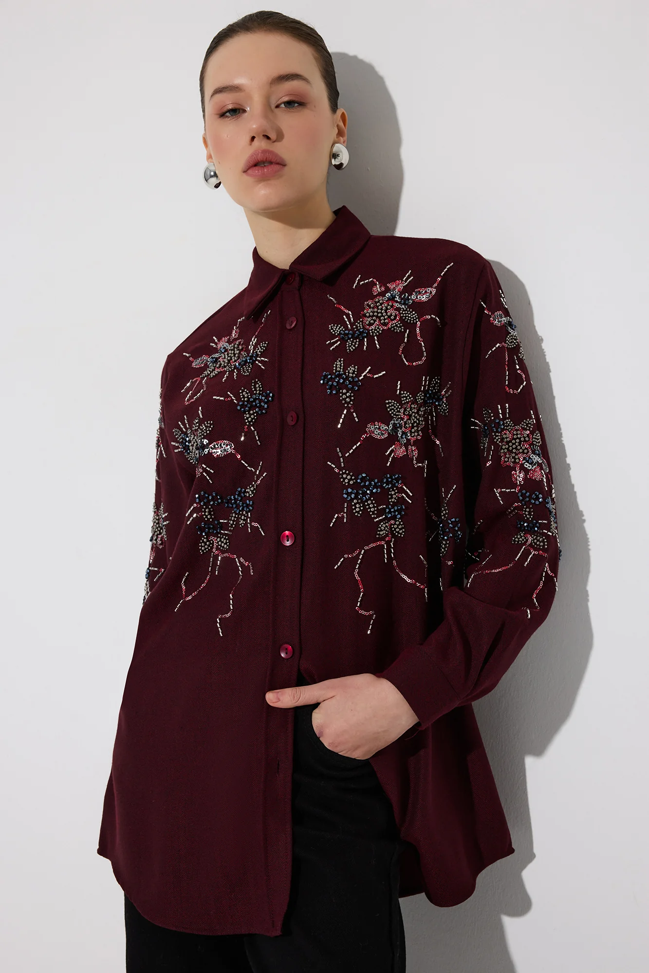 EMBROIDERED SHIRT - Image 5