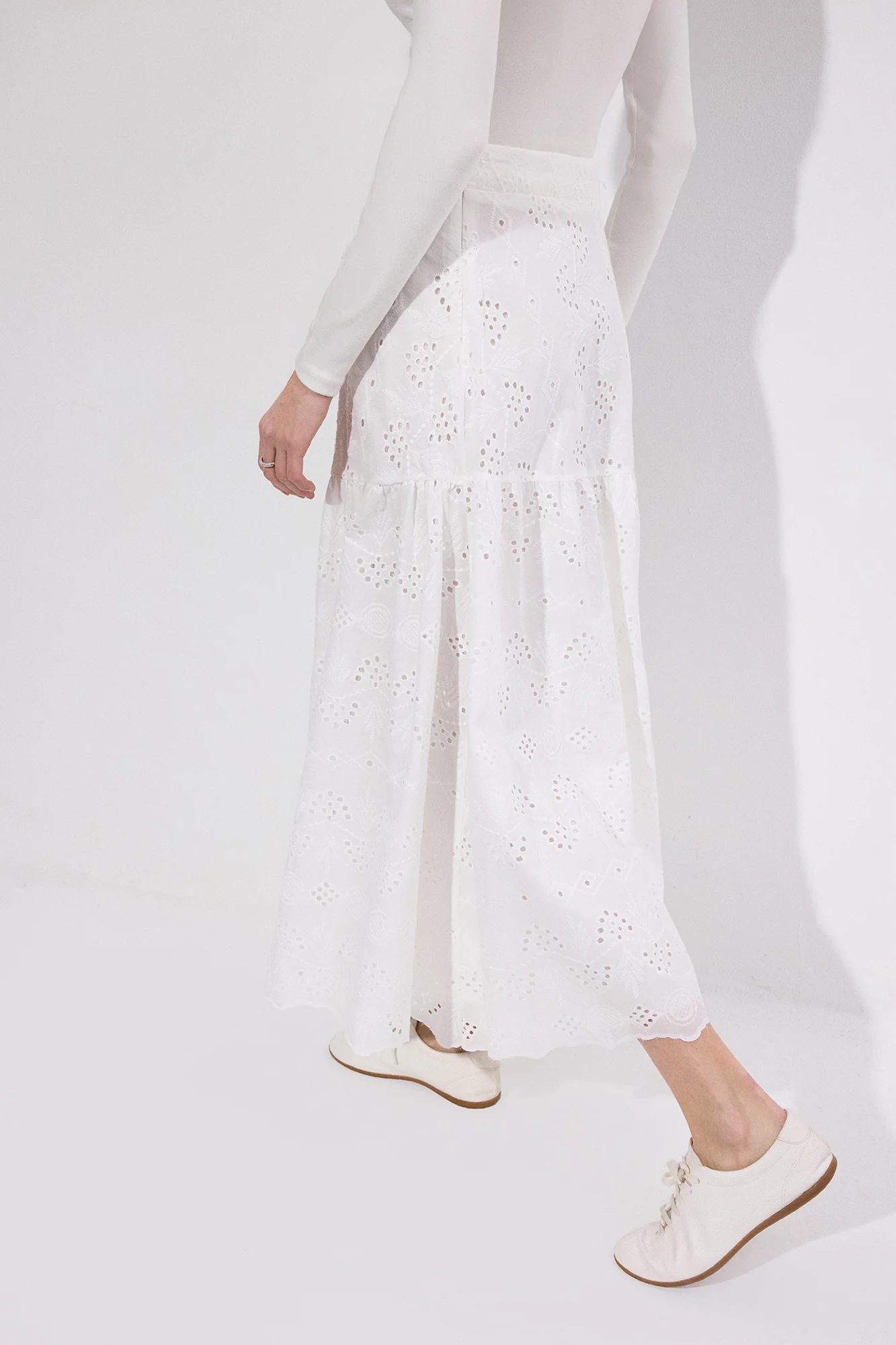 EMBROIDERIED JACKET SKIRT SET - Image 6