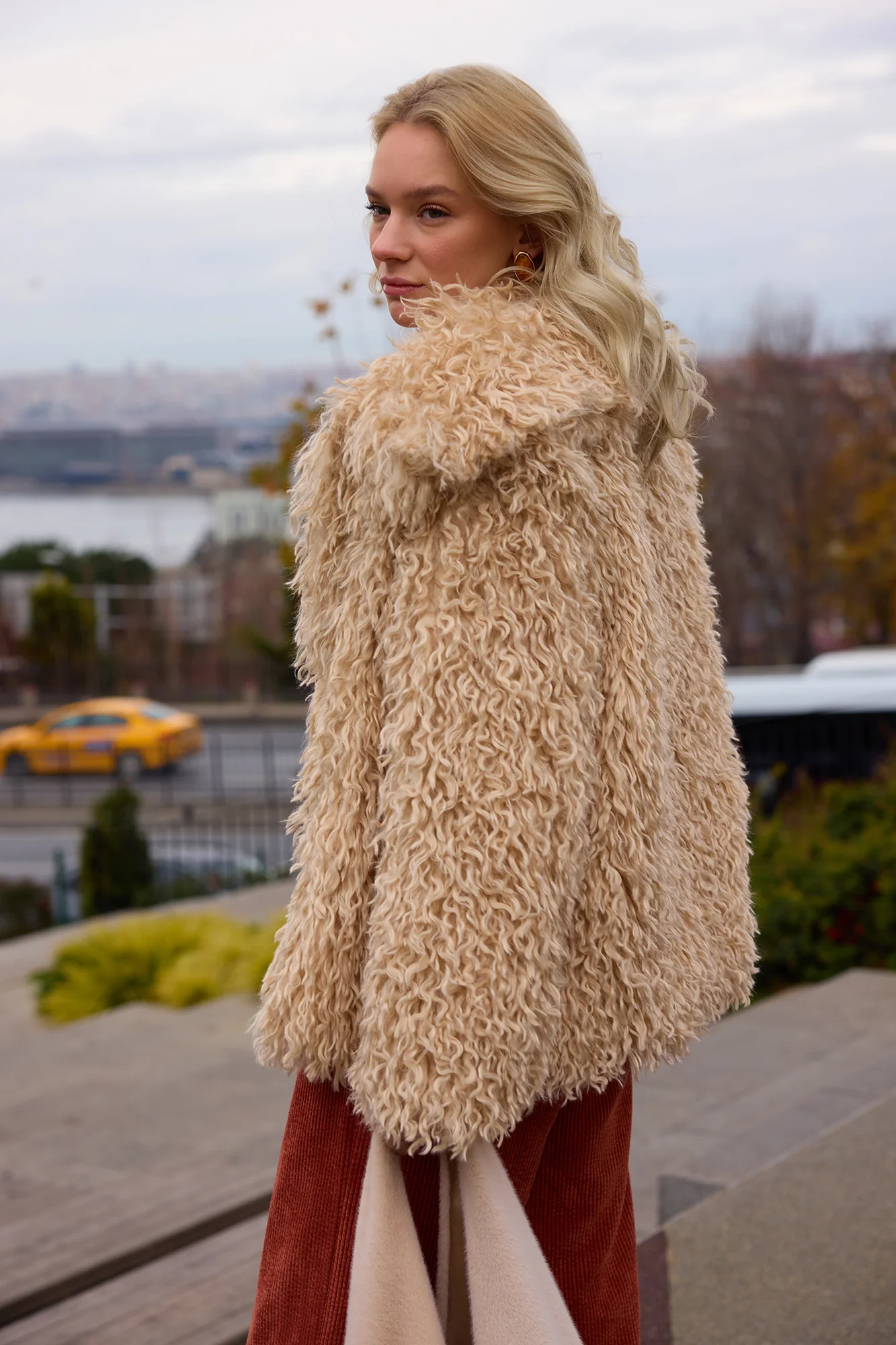 FAUX FUR COAT - Image 3