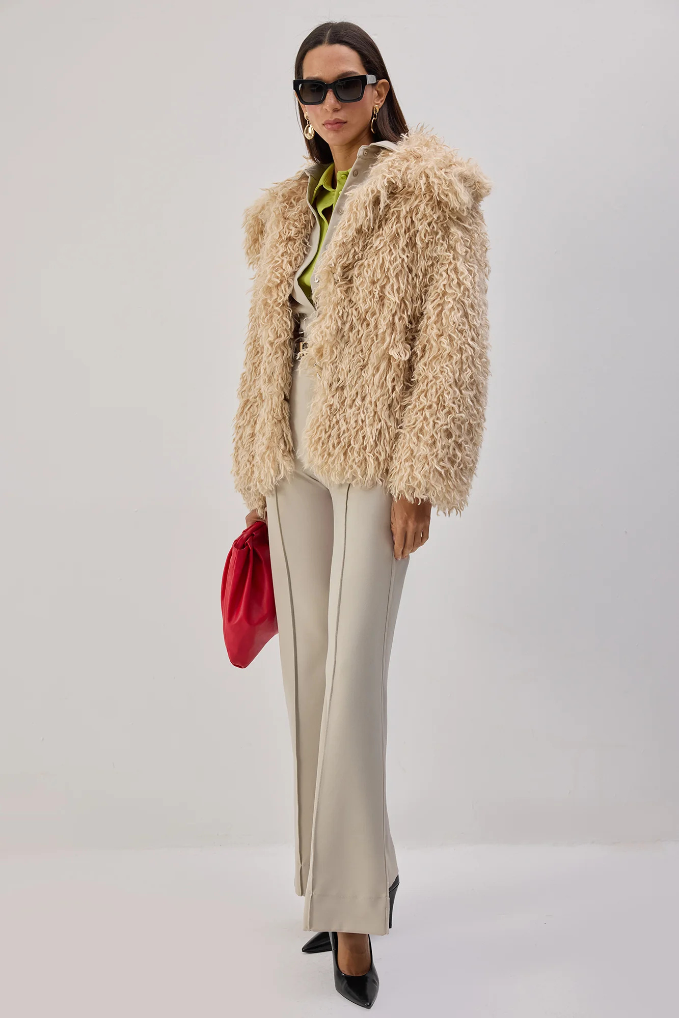 FAUX FUR COAT - Image 6