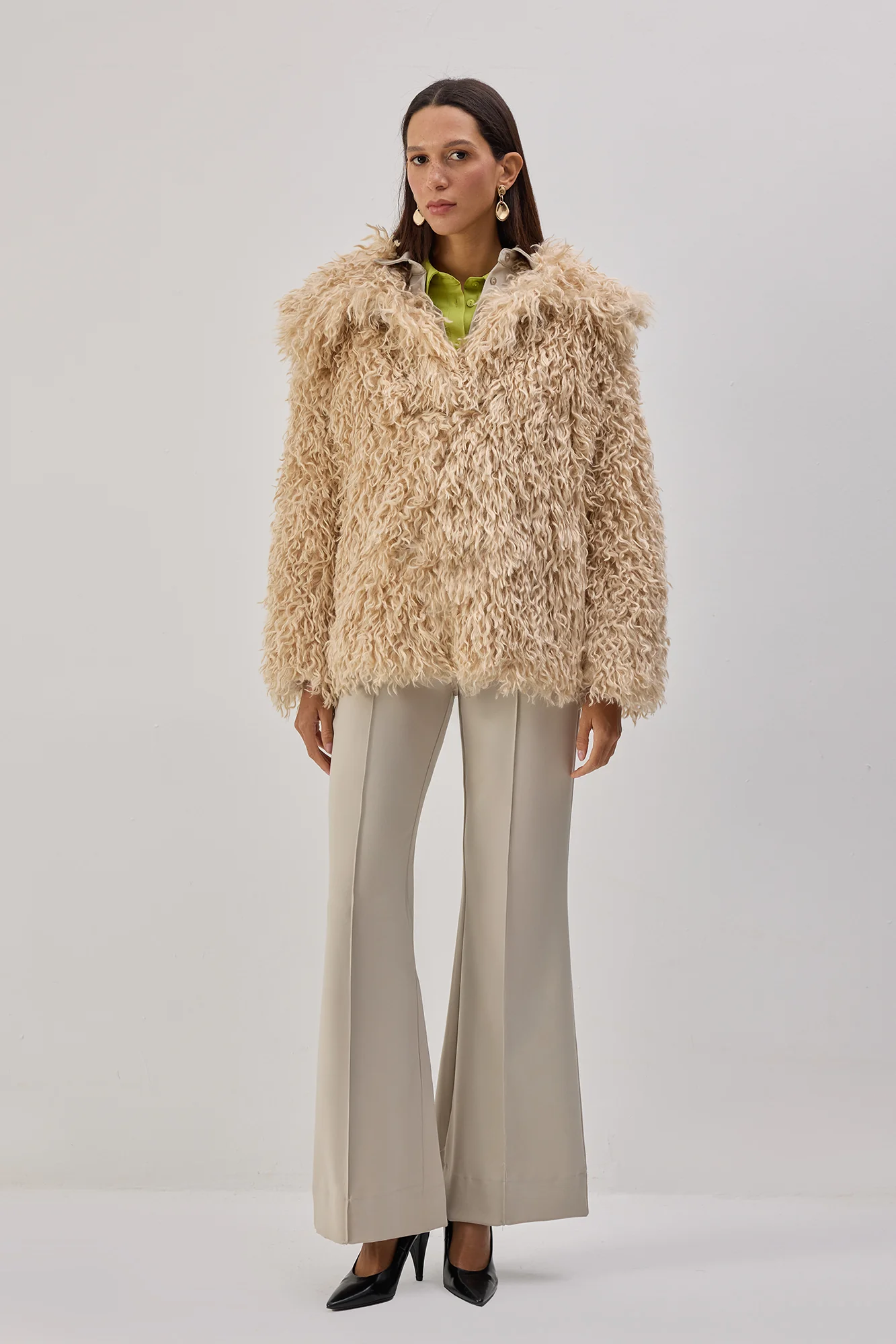 FAUX FUR COAT - Image 8