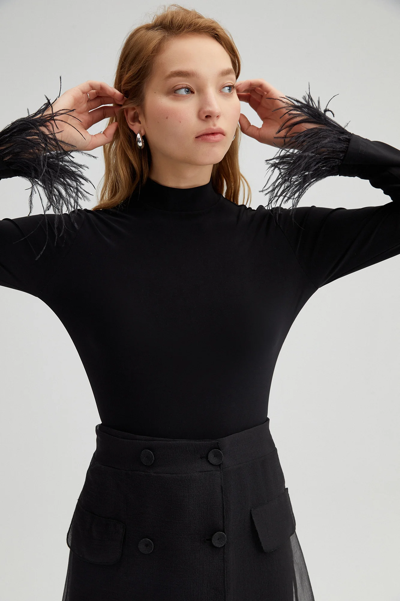 FEATHER DETAILED BODY - Image 3