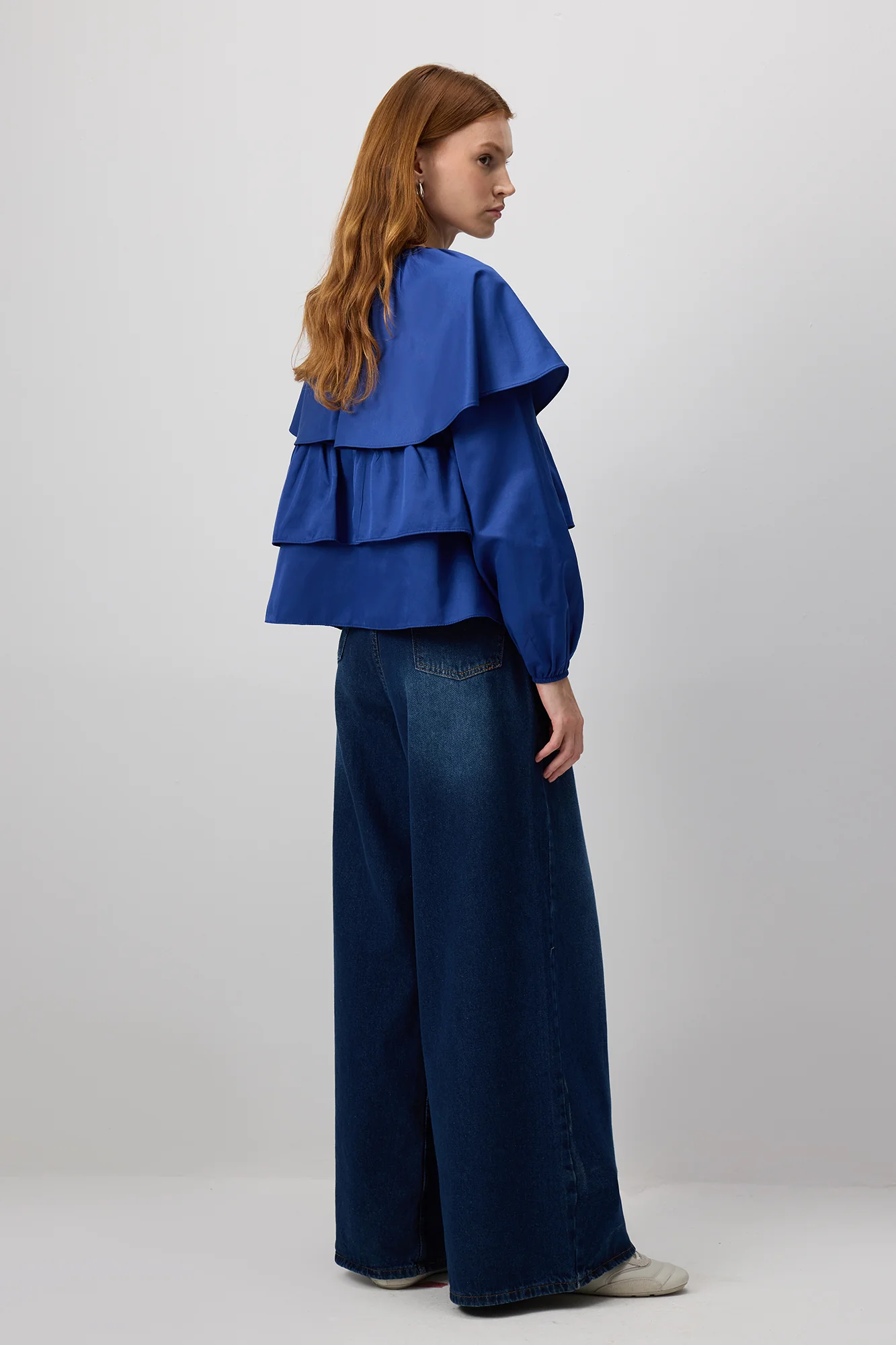 PUFFLED CROP SHIRT - Image 4