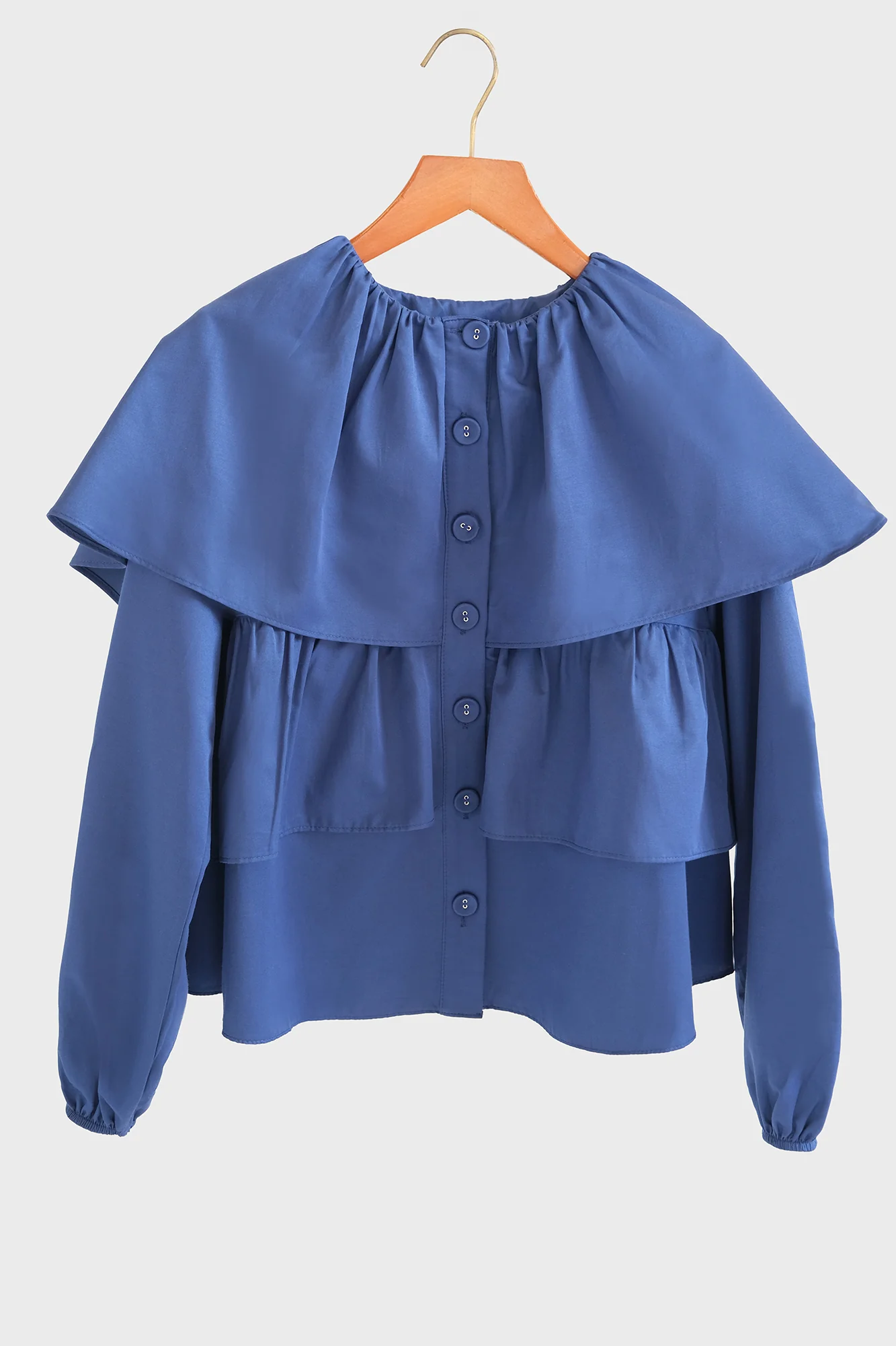 PUFFLED CROP SHIRT - Image 5