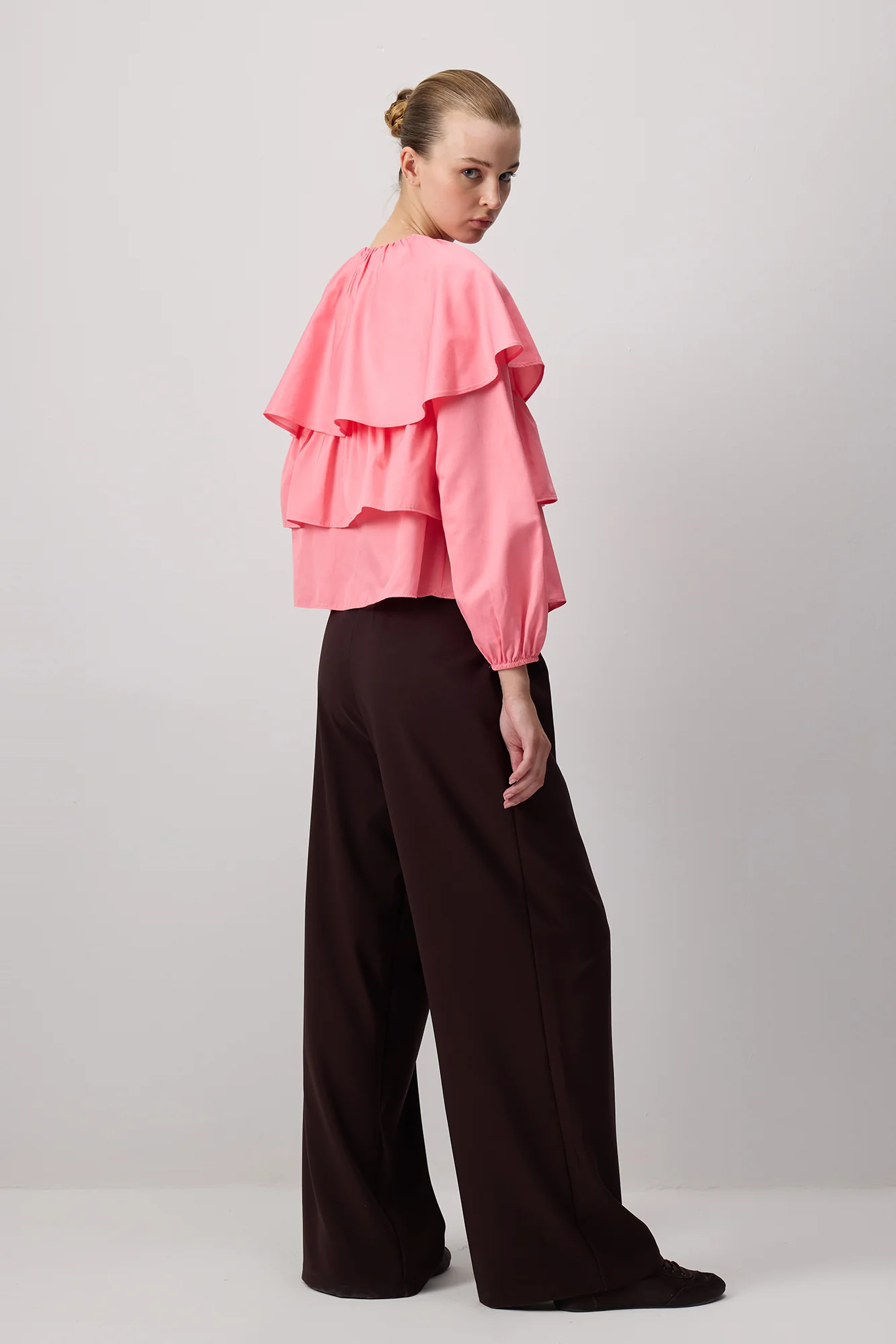 PUFFLED CROP SHIRT - Image 4