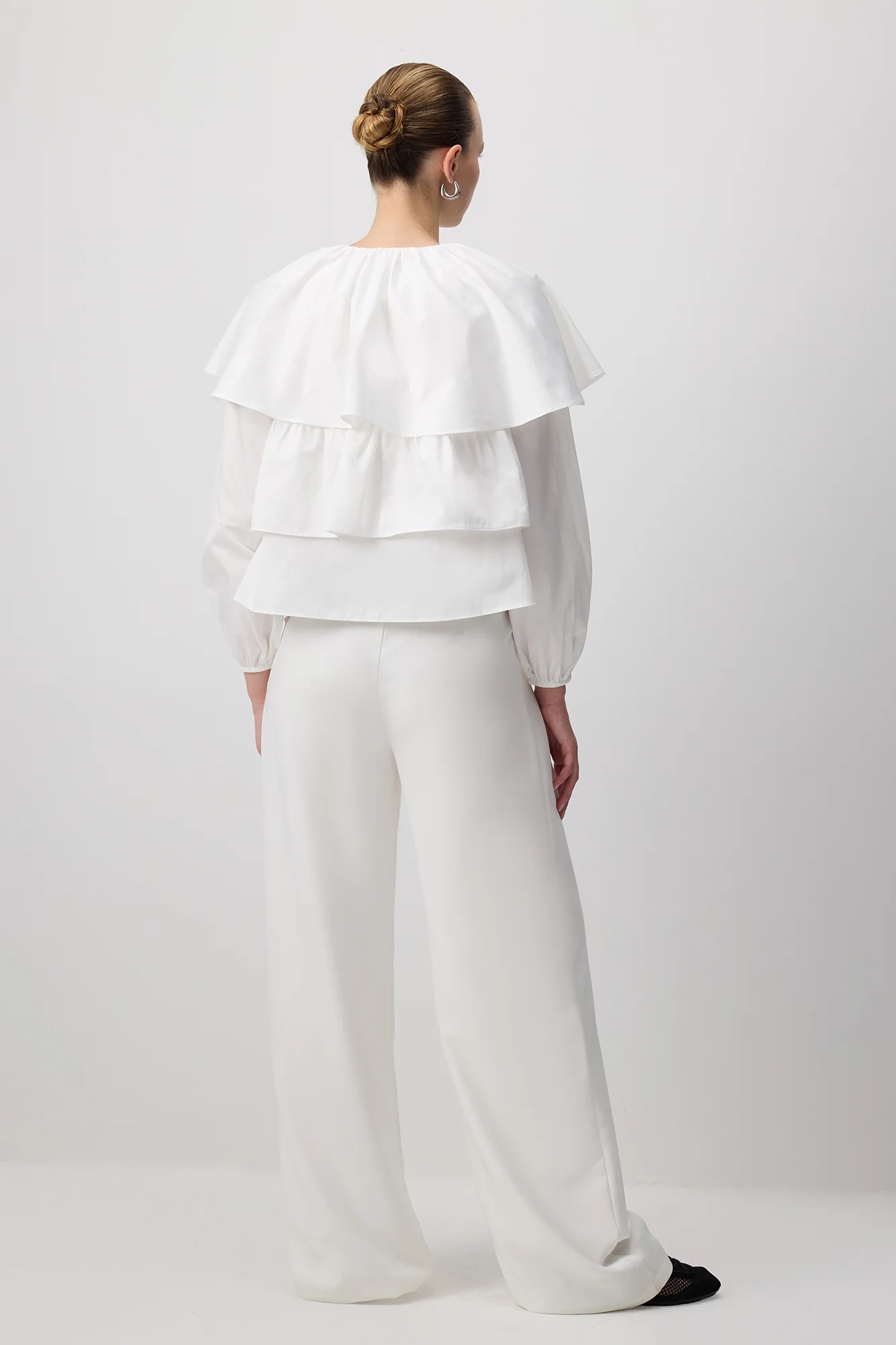PUFFLED CROP SHIRT - Image 5