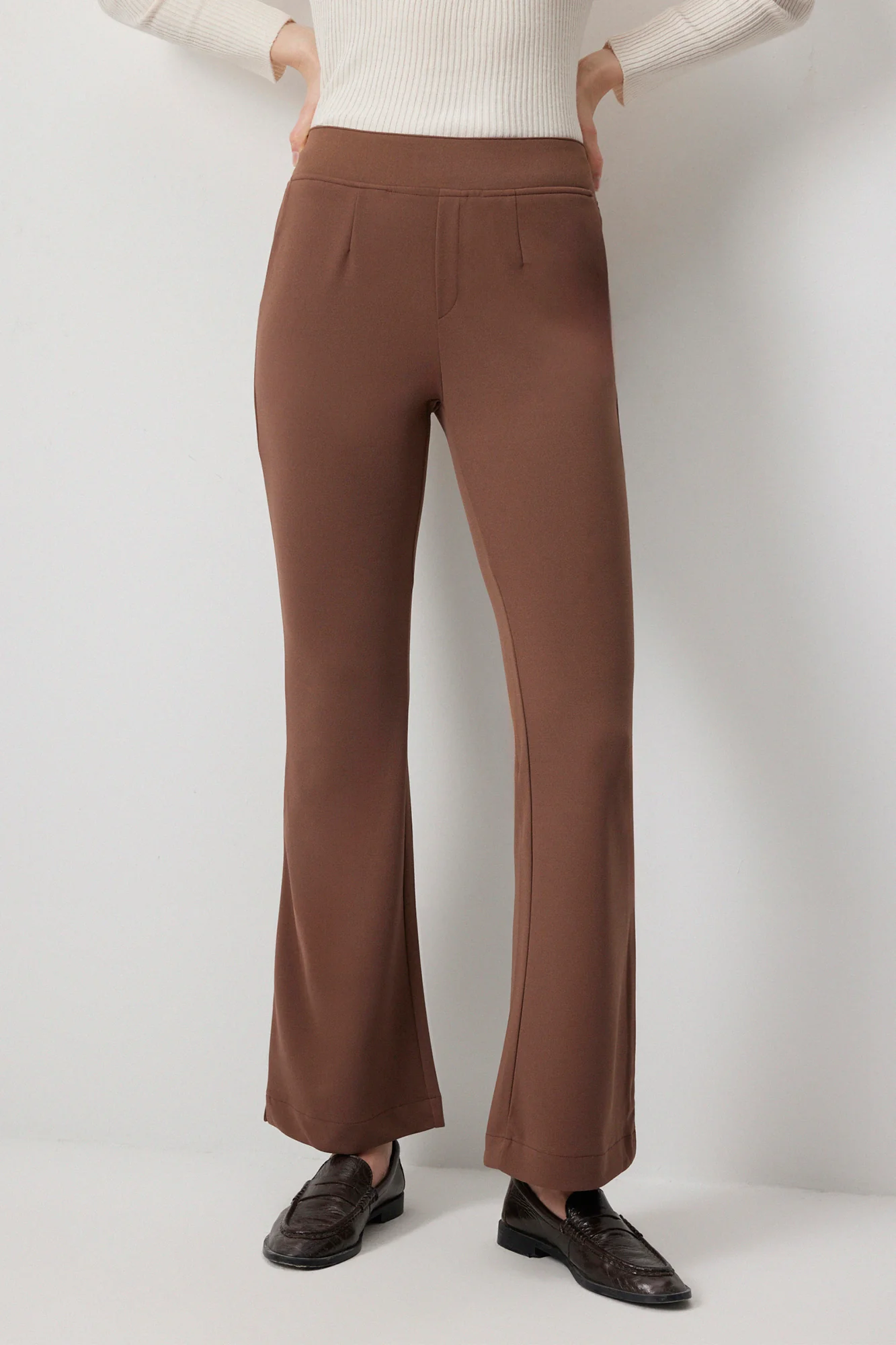 FLARE KNIT TROUSERS - Image 4