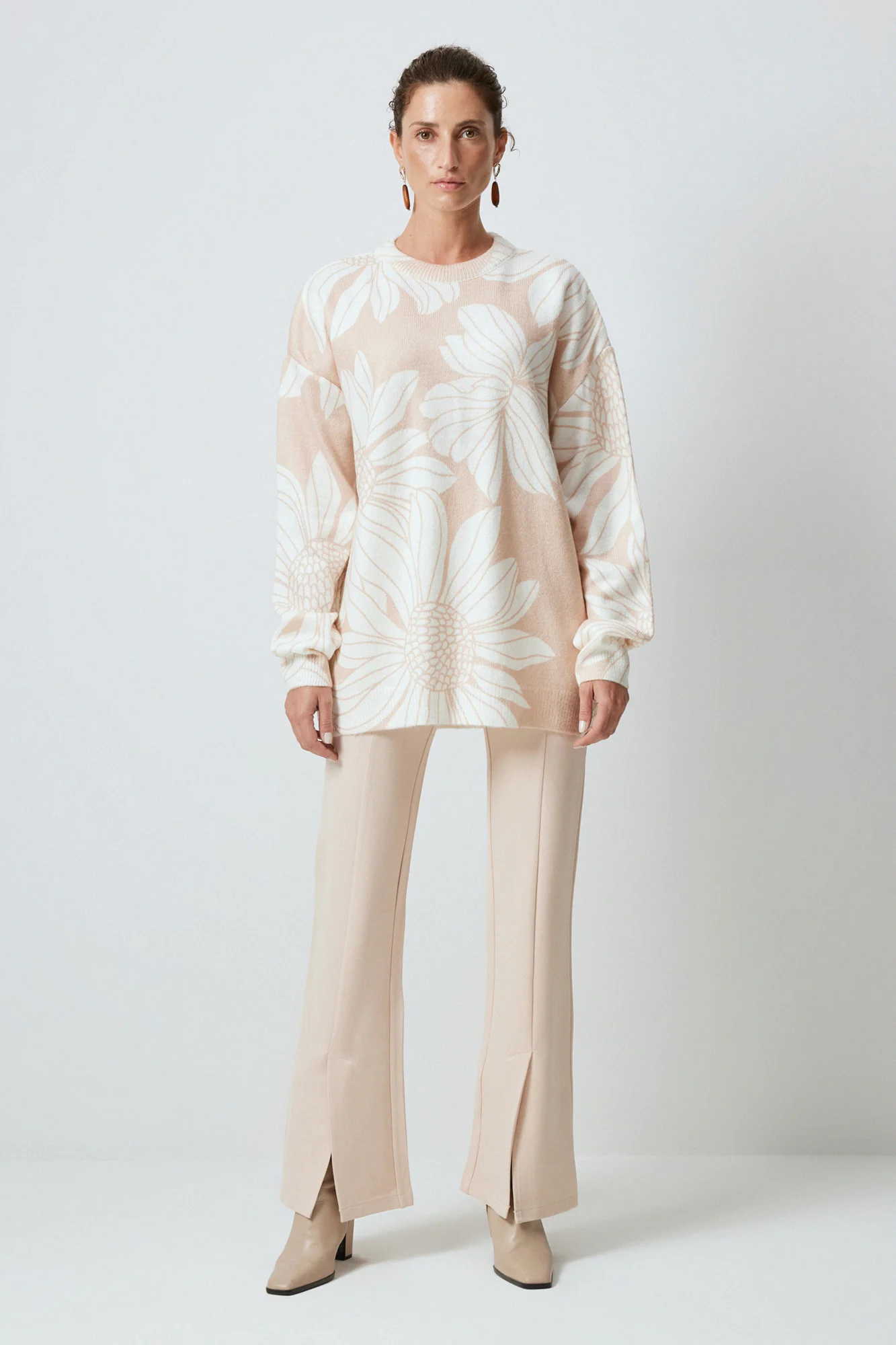 FLORAL PATTERNED SWEATER - Image 3