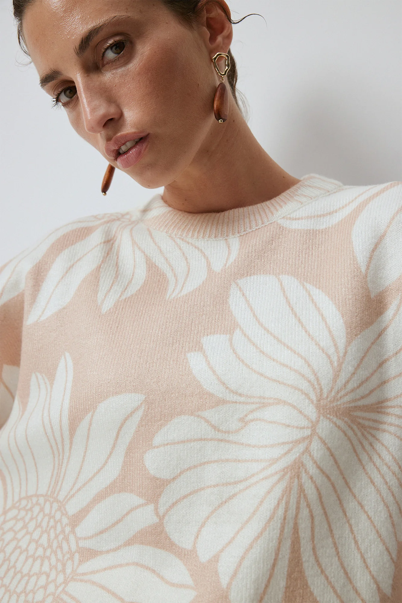 FLORAL PATTERNED SWEATER - Image 5
