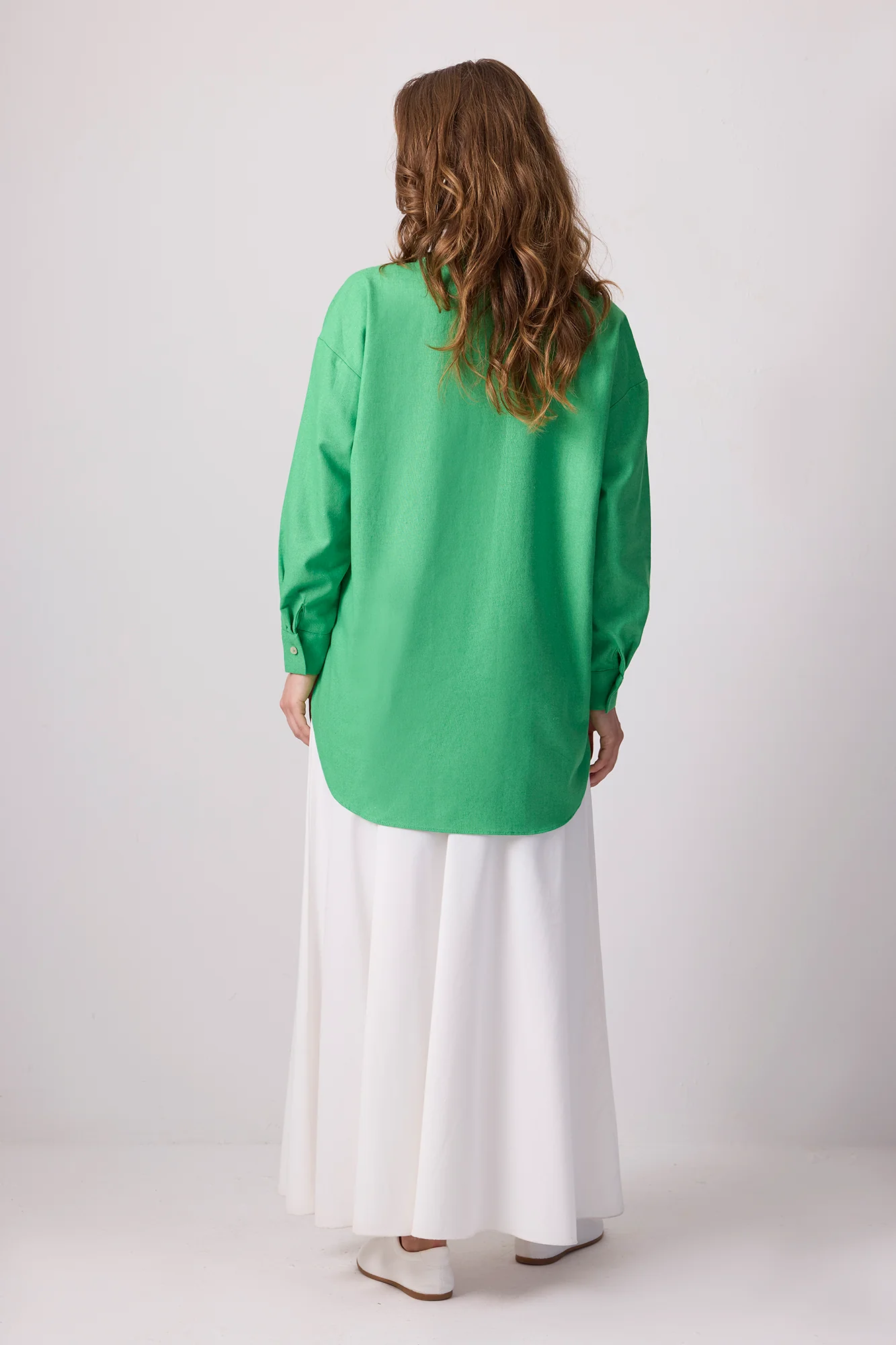 CONTRAST EMBROIDERED SHIRT - Image 6