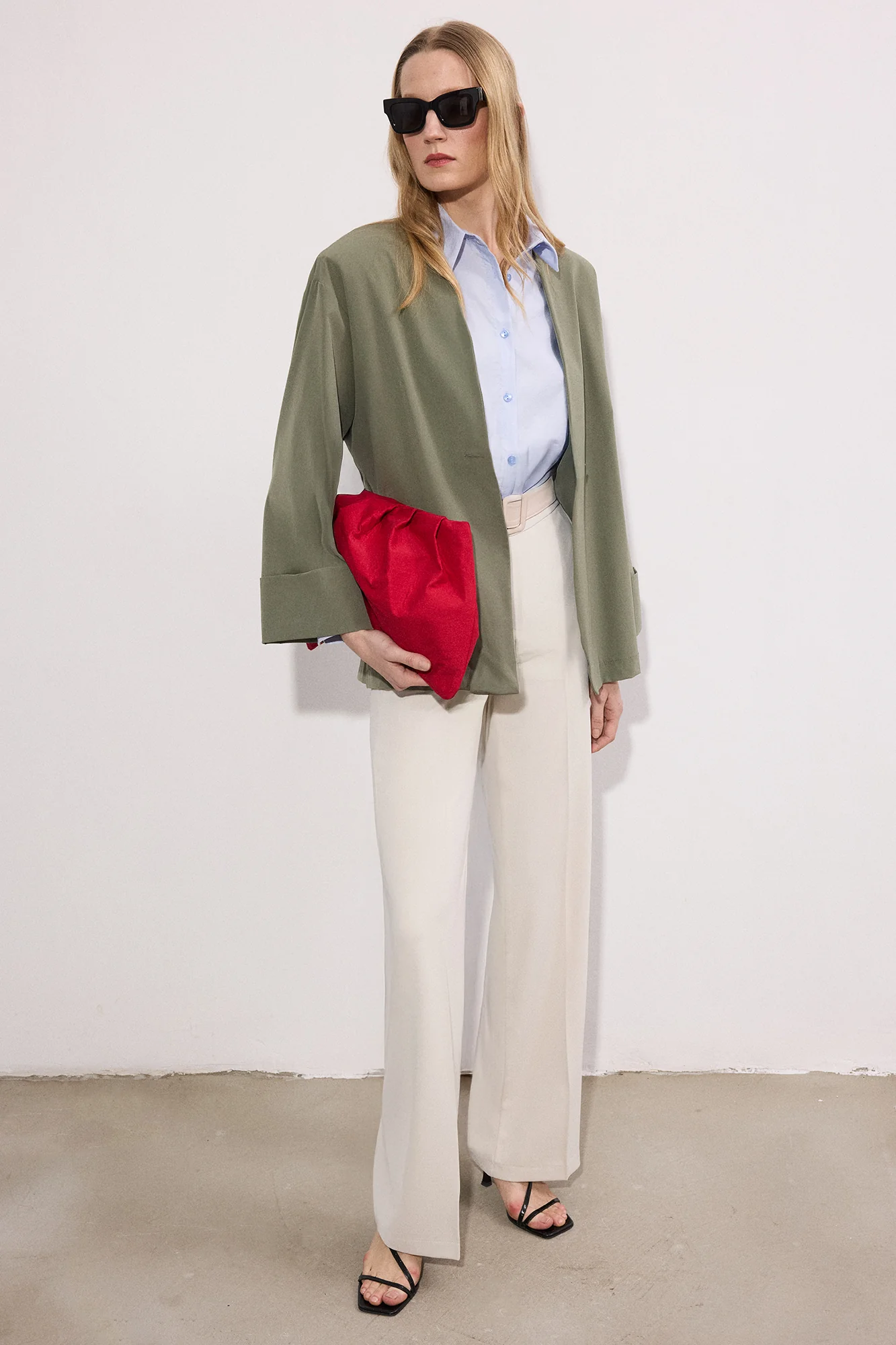 ONE-BUTTONED JACKET - Image 2