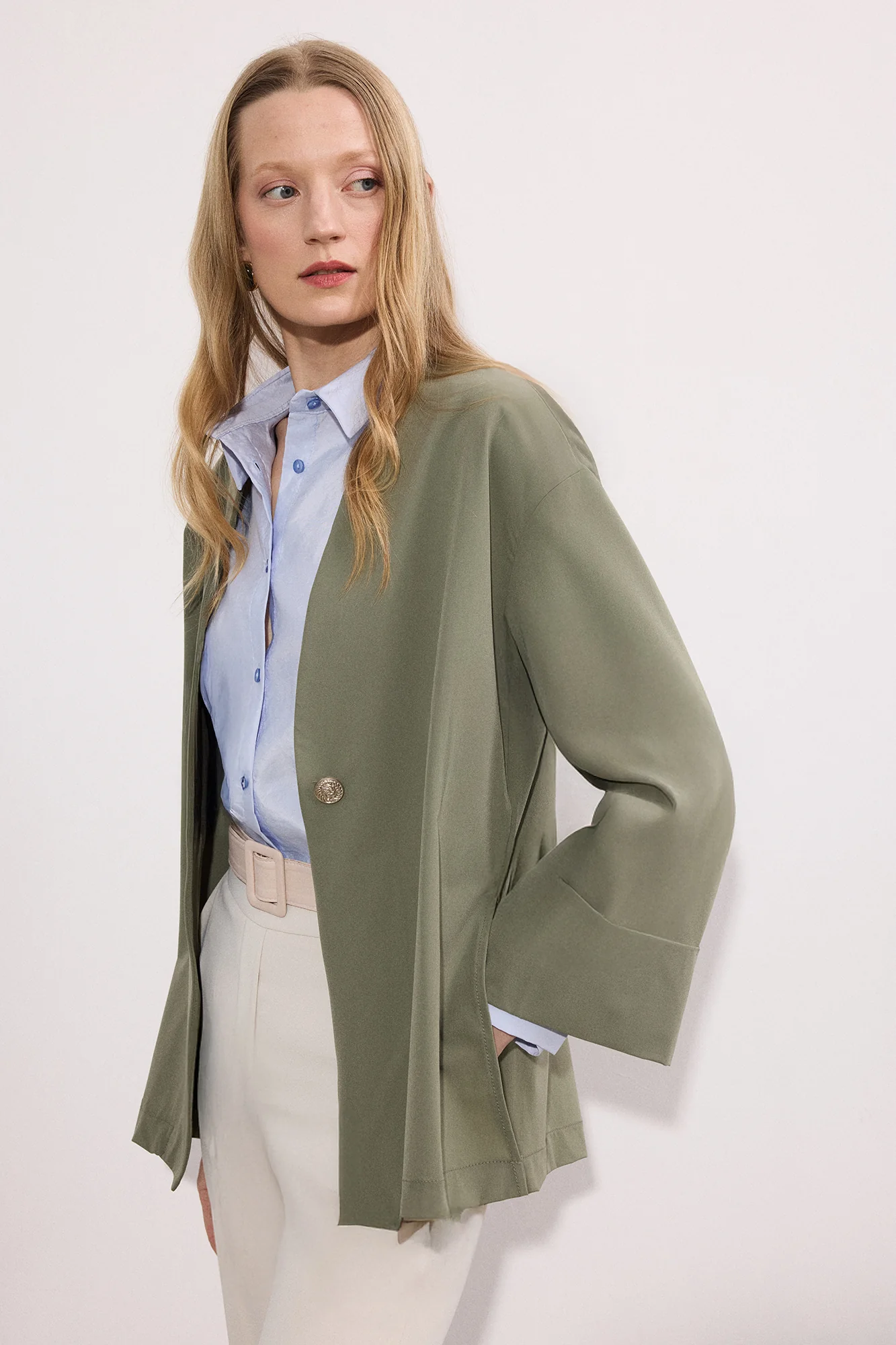 ONE-BUTTONED JACKET - Image 4