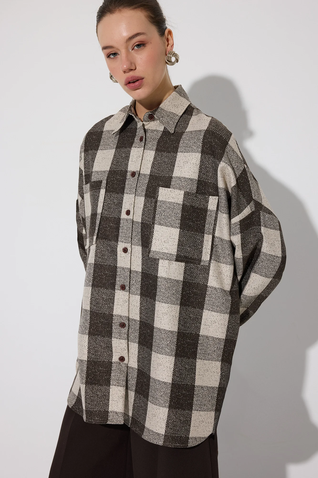 GLITTERY OVERSIZE SHIRT - Image 4
