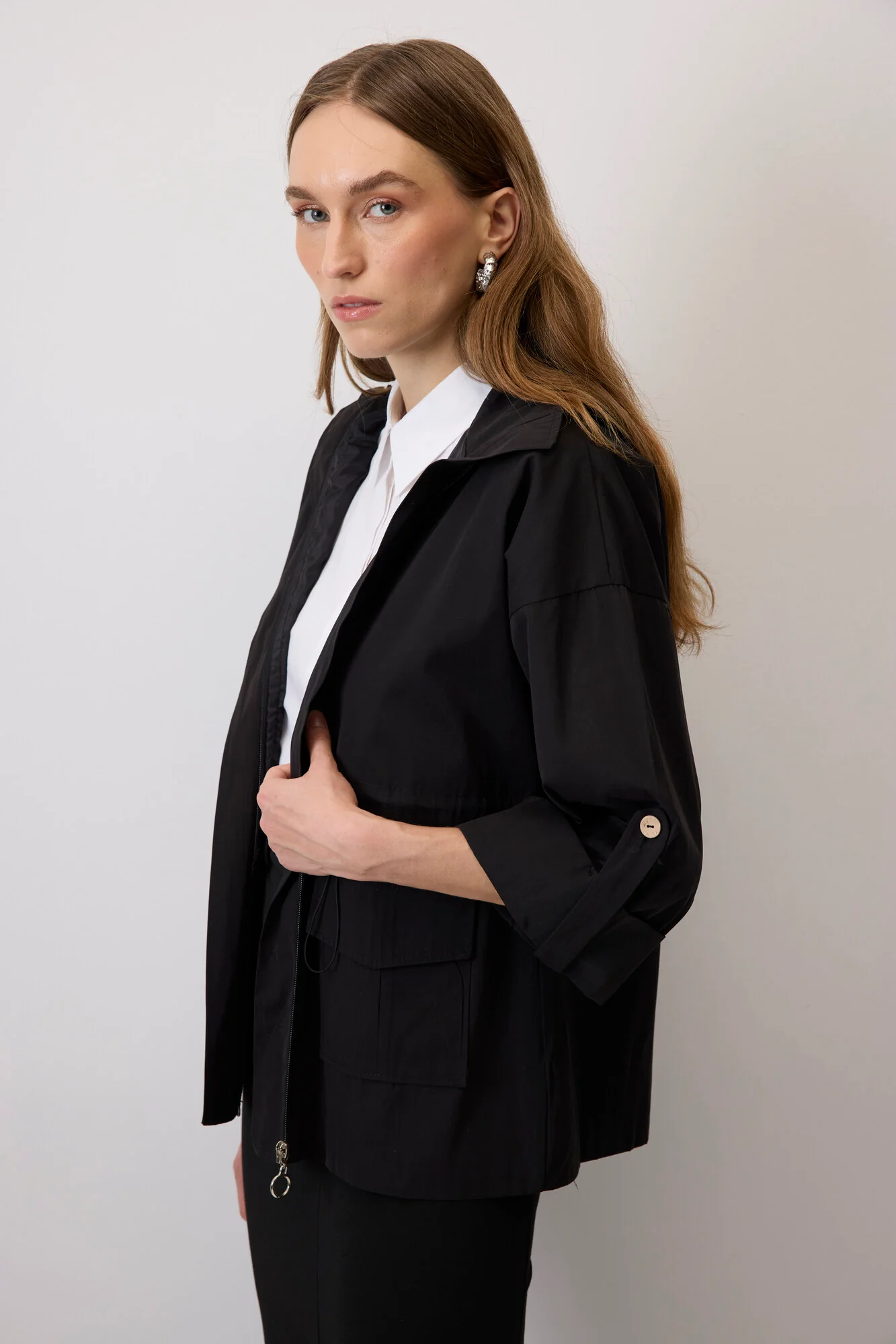 HOODED PARKA RAINCOAT - Image 2