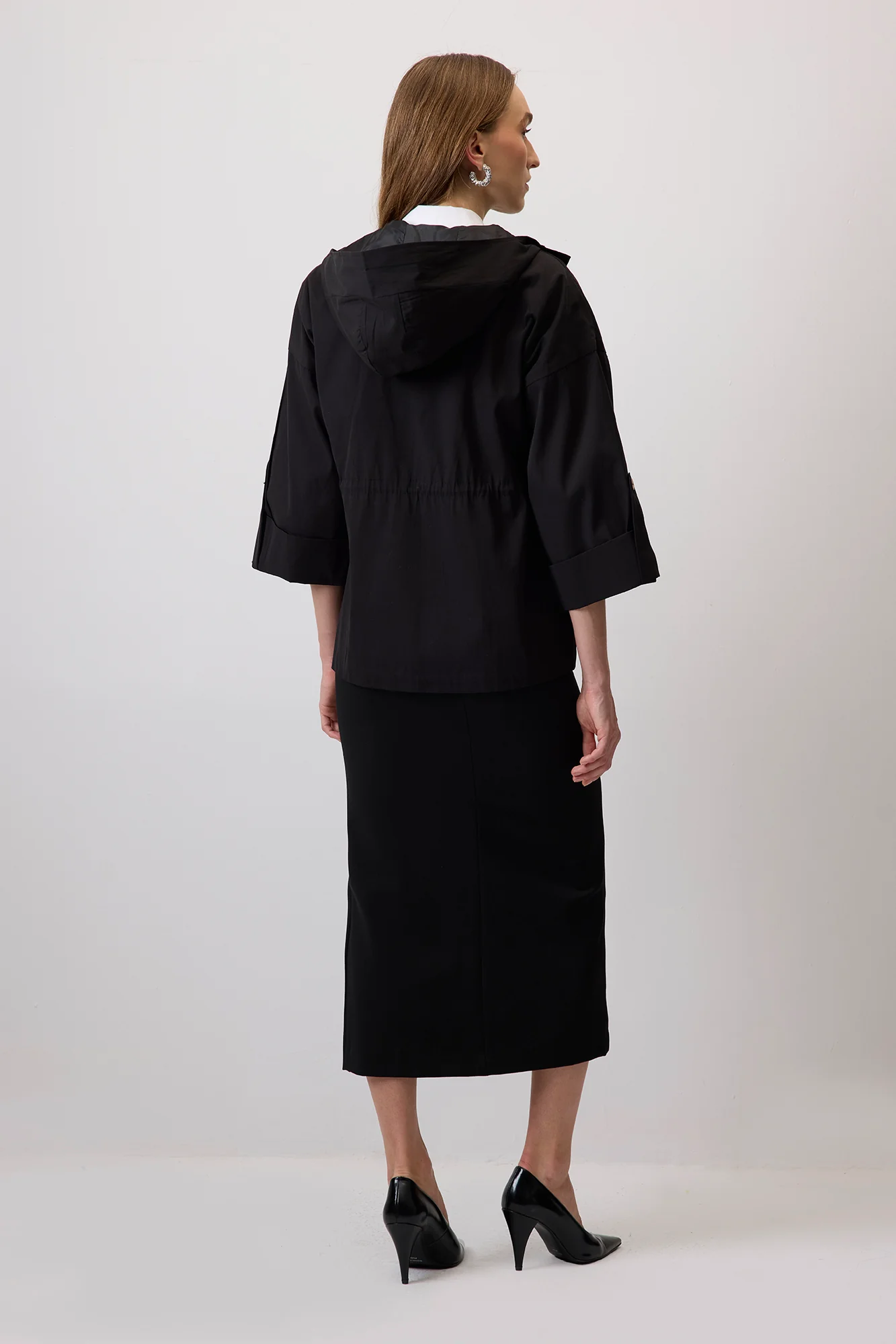 HOODED PARKA RAINCOAT - Image 3