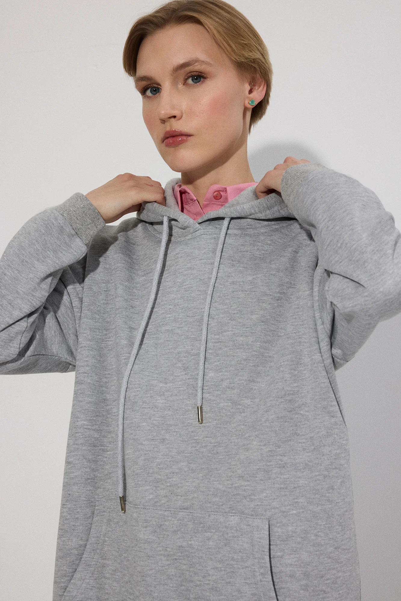 HOODED SWEATSHIRT AND JOGGER SET - Image 4