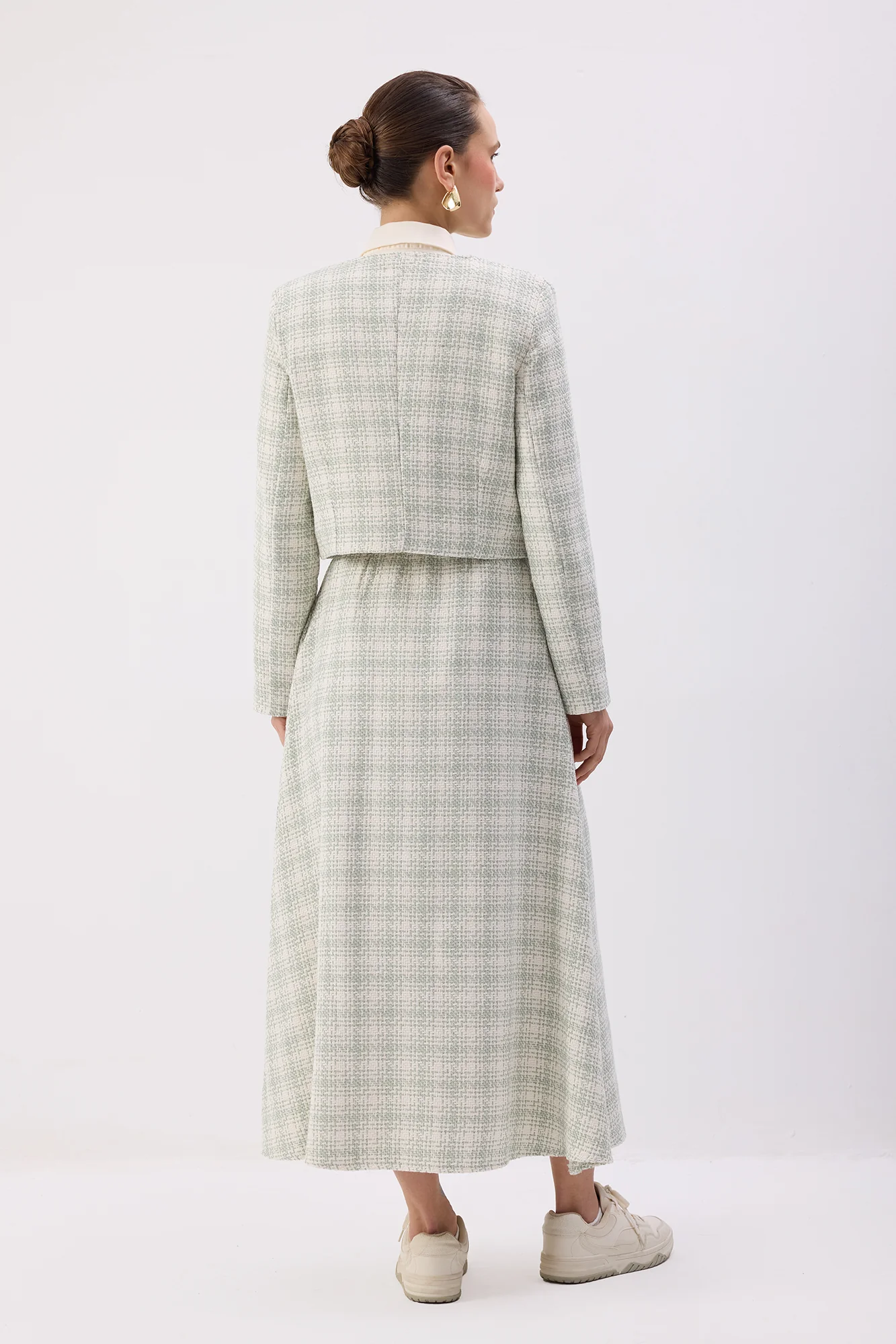 JACKET SKIRT TWEED SET - Image 5
