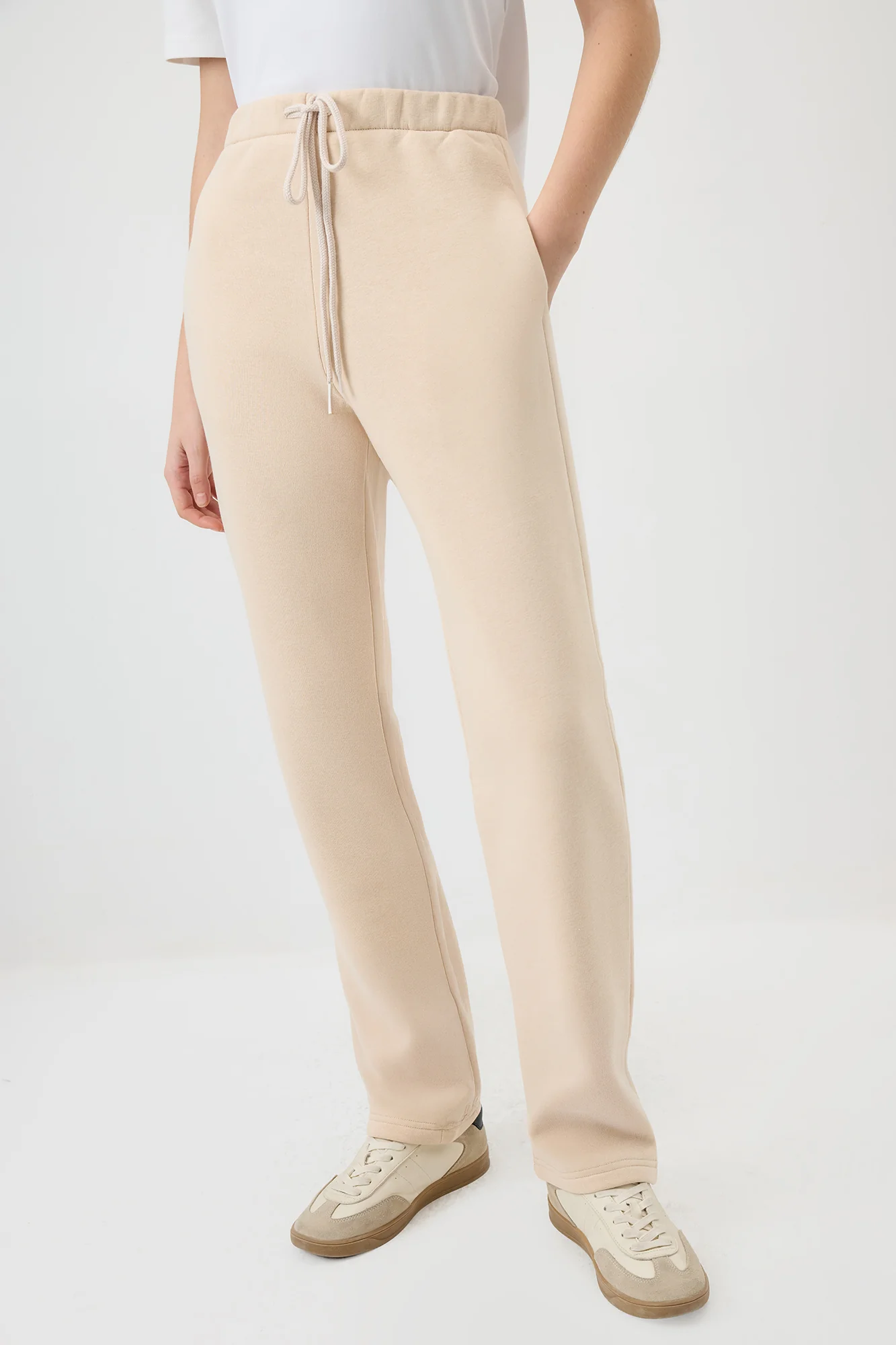 KNIT TROUSERS WITH ELASTIC WAIST - Image 4