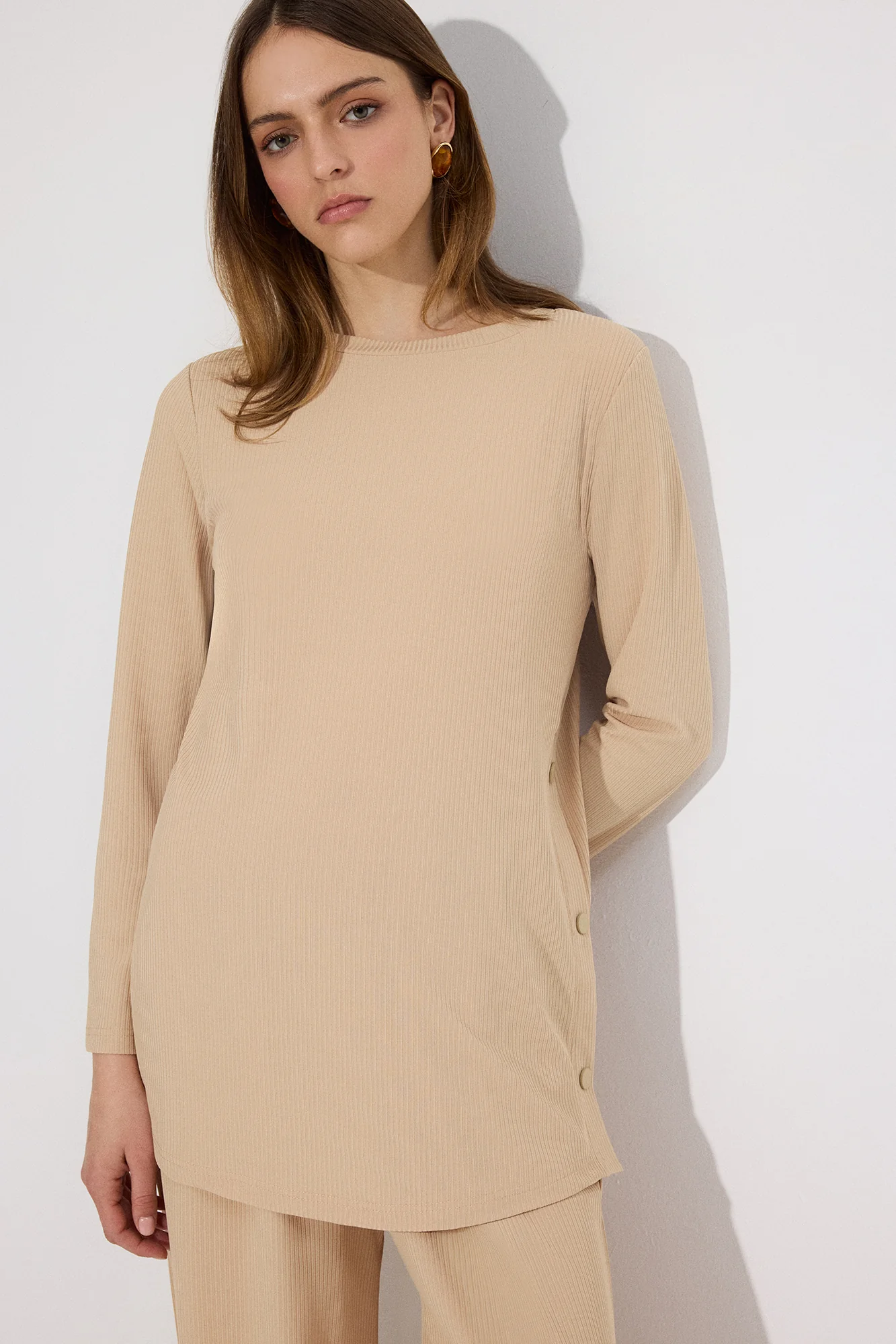 KNIT TUNIC TROUSERS SET - Image 2