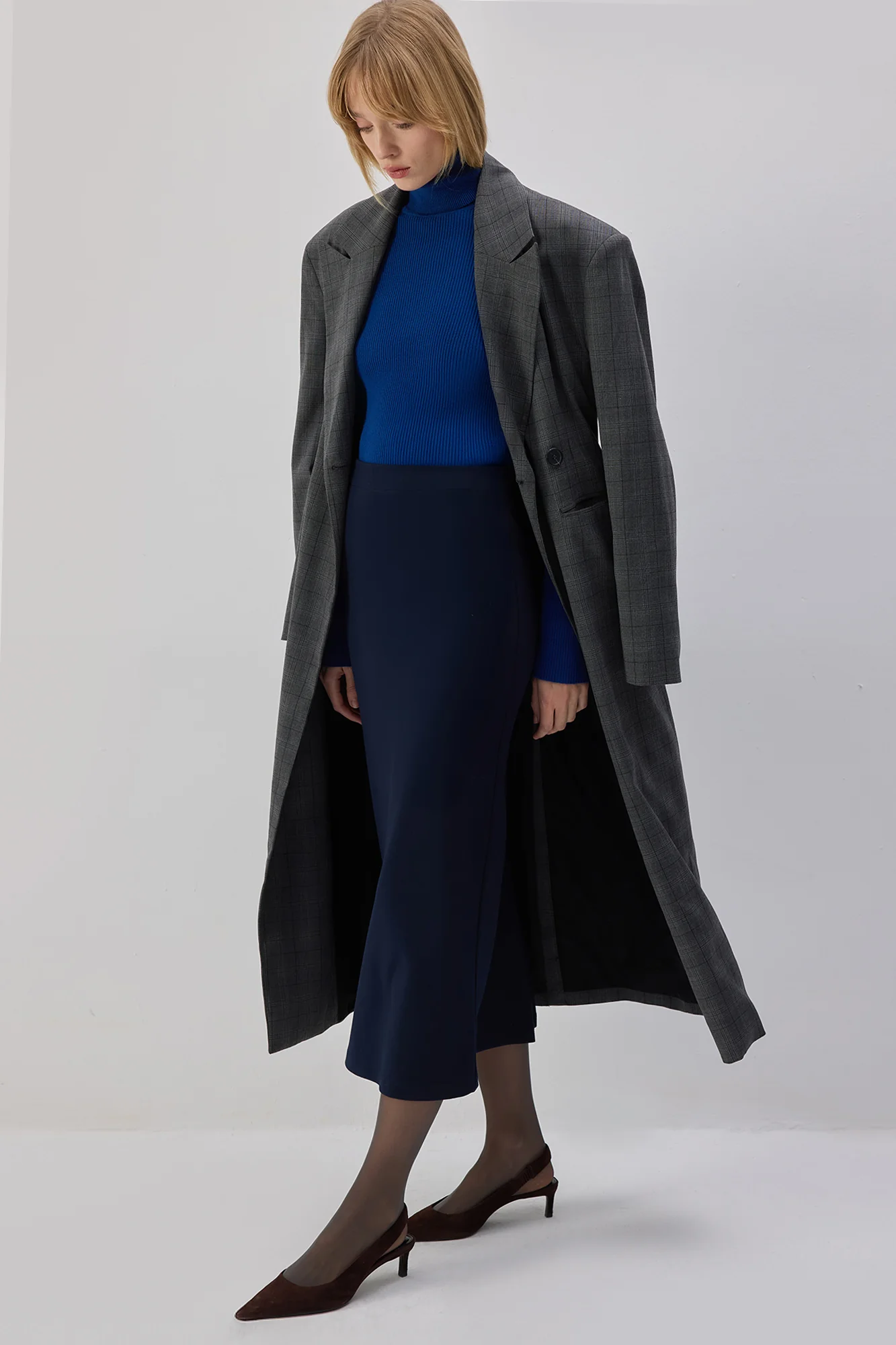 KNITTED SKIRT WITH ELASTIC WAIST - Image 2