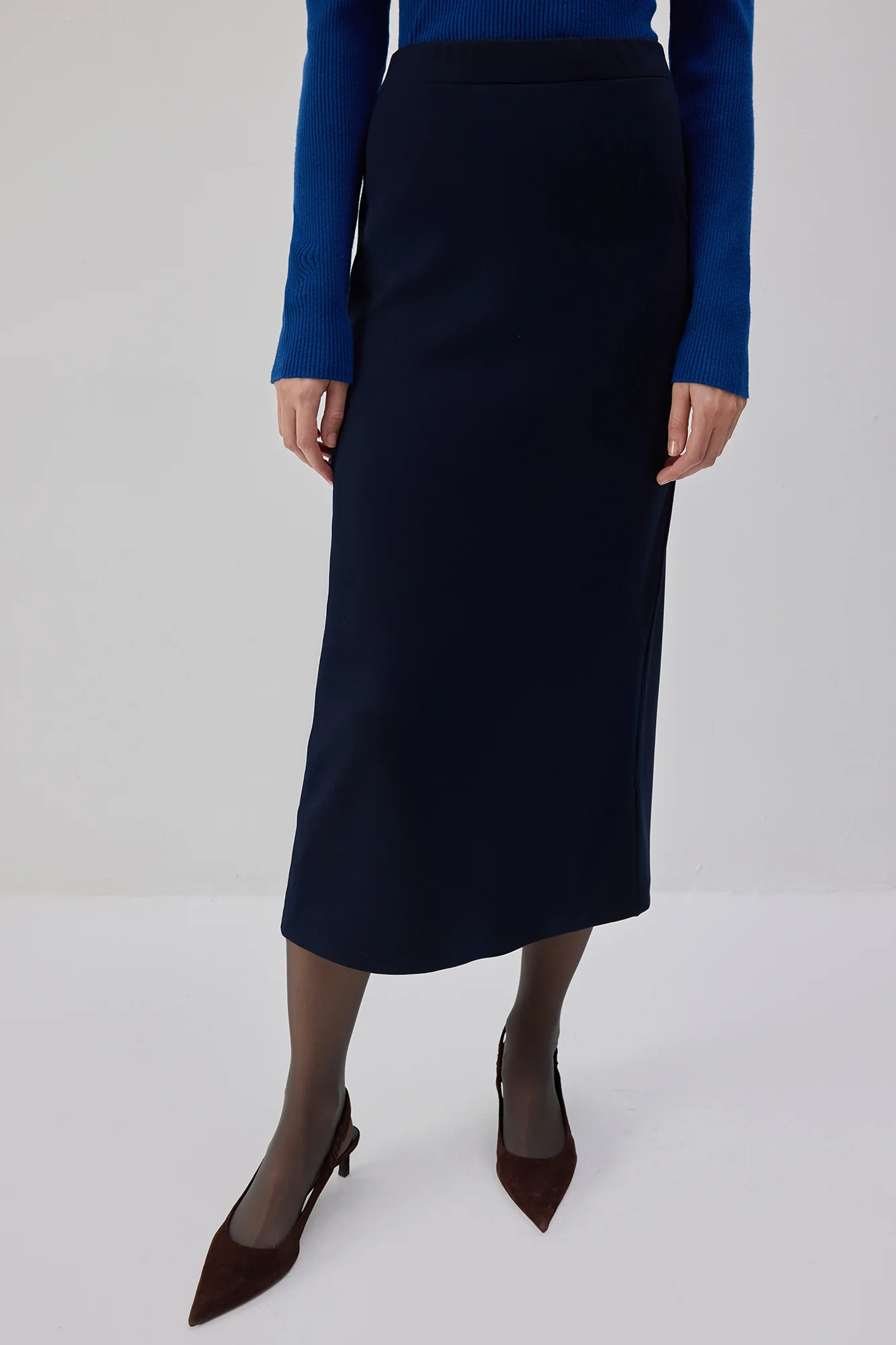 KNITTED SKIRT WITH ELASTIC WAIST - Image 6