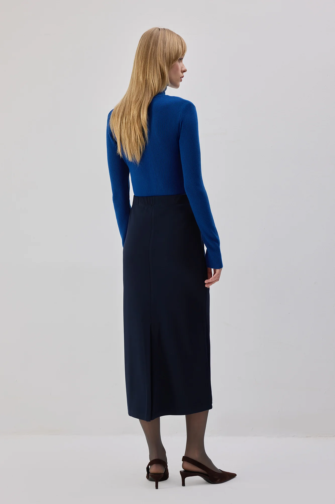 KNITTED SKIRT WITH ELASTIC WAIST - Image 7