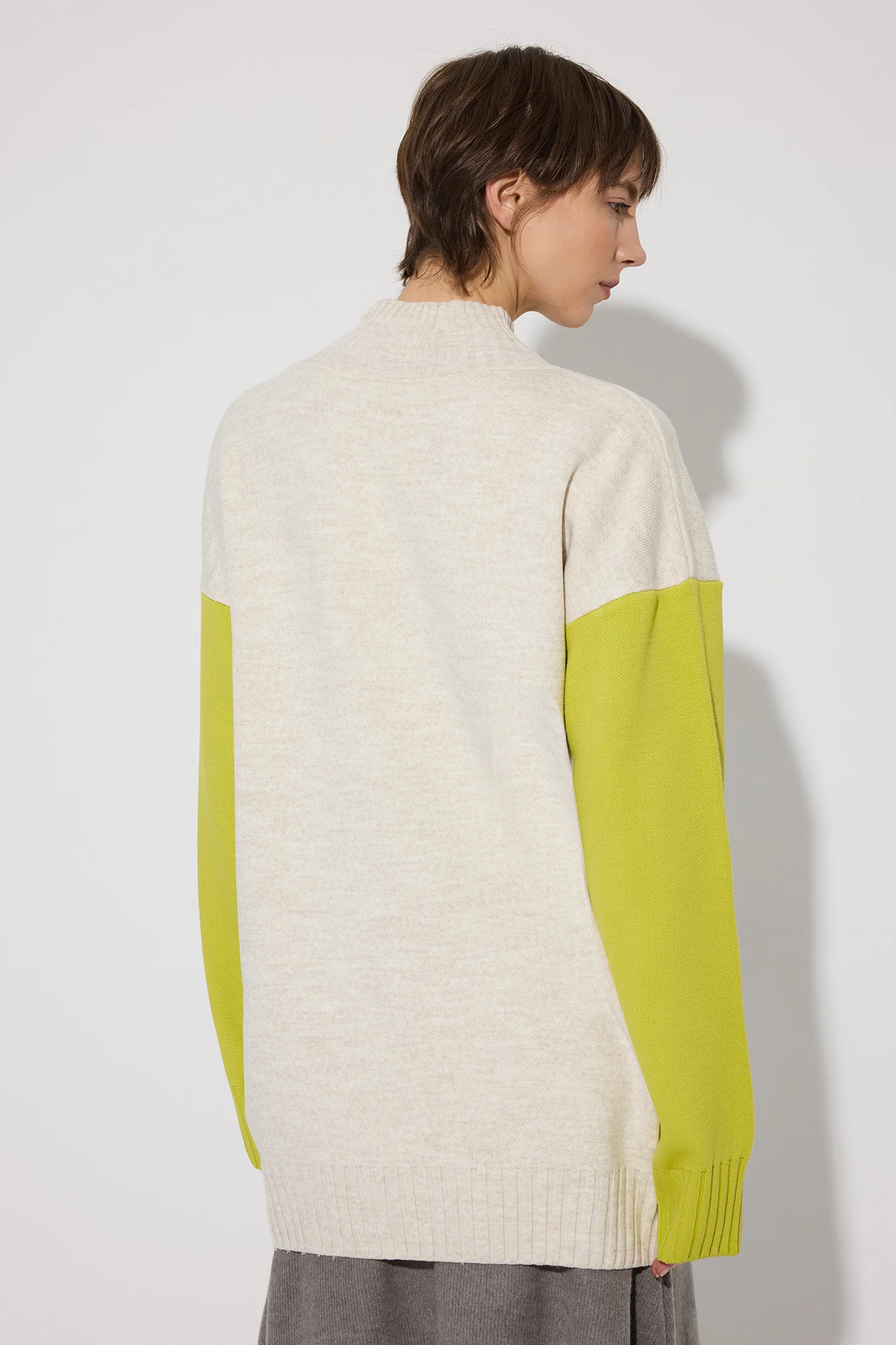 KNITWEAR TUNIC WITH POCKET DETAILED - Image 5