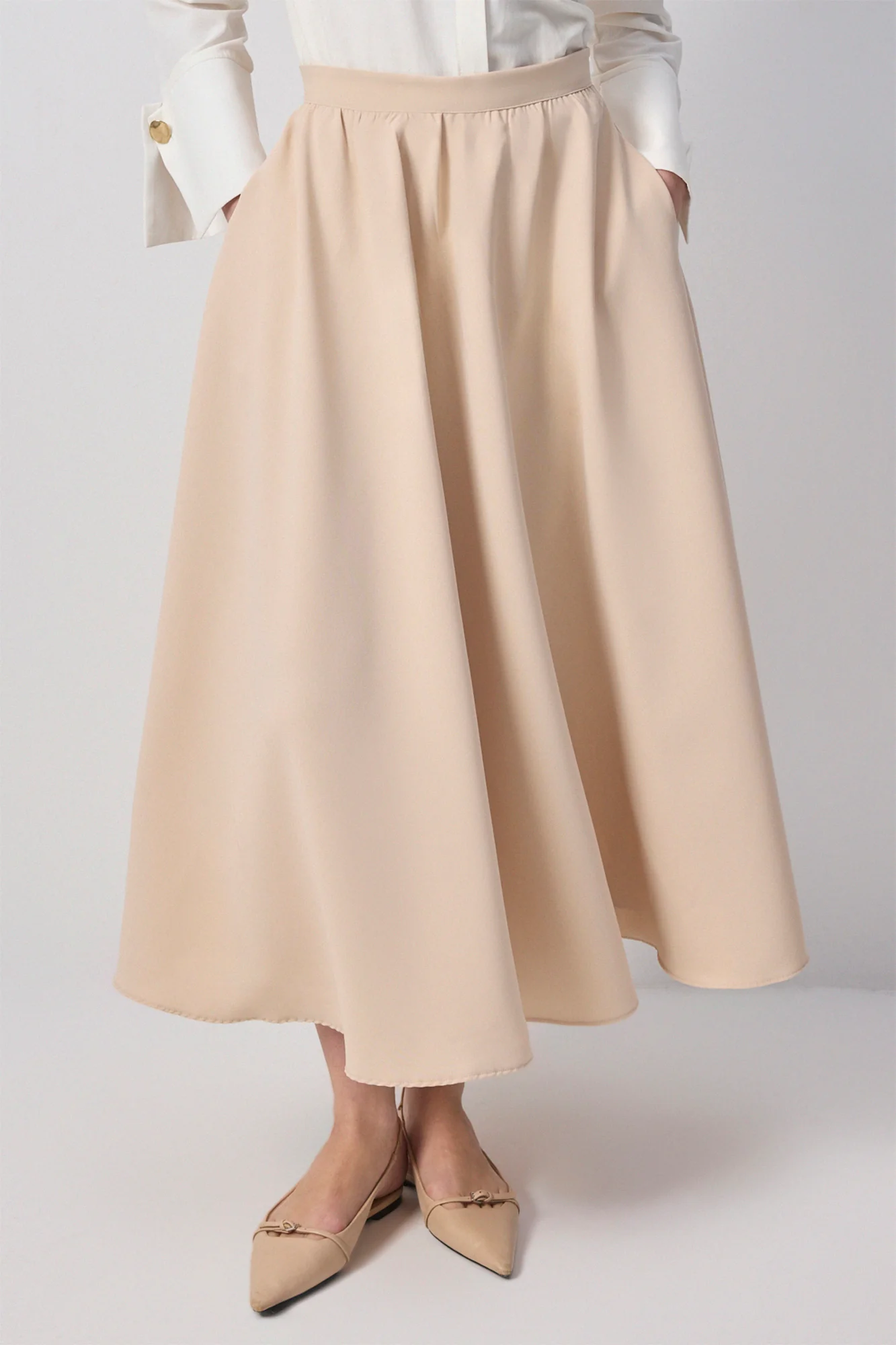 CREPE SKIRT - Image 3