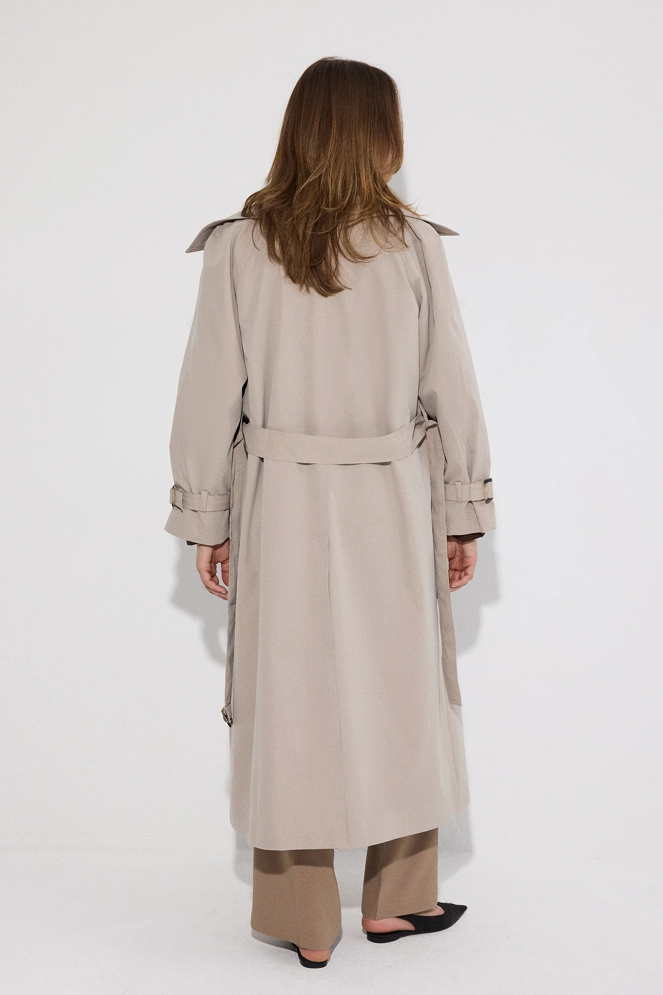 DOUBLE-BREASTED MAXI TRENCH COAT - Image 7