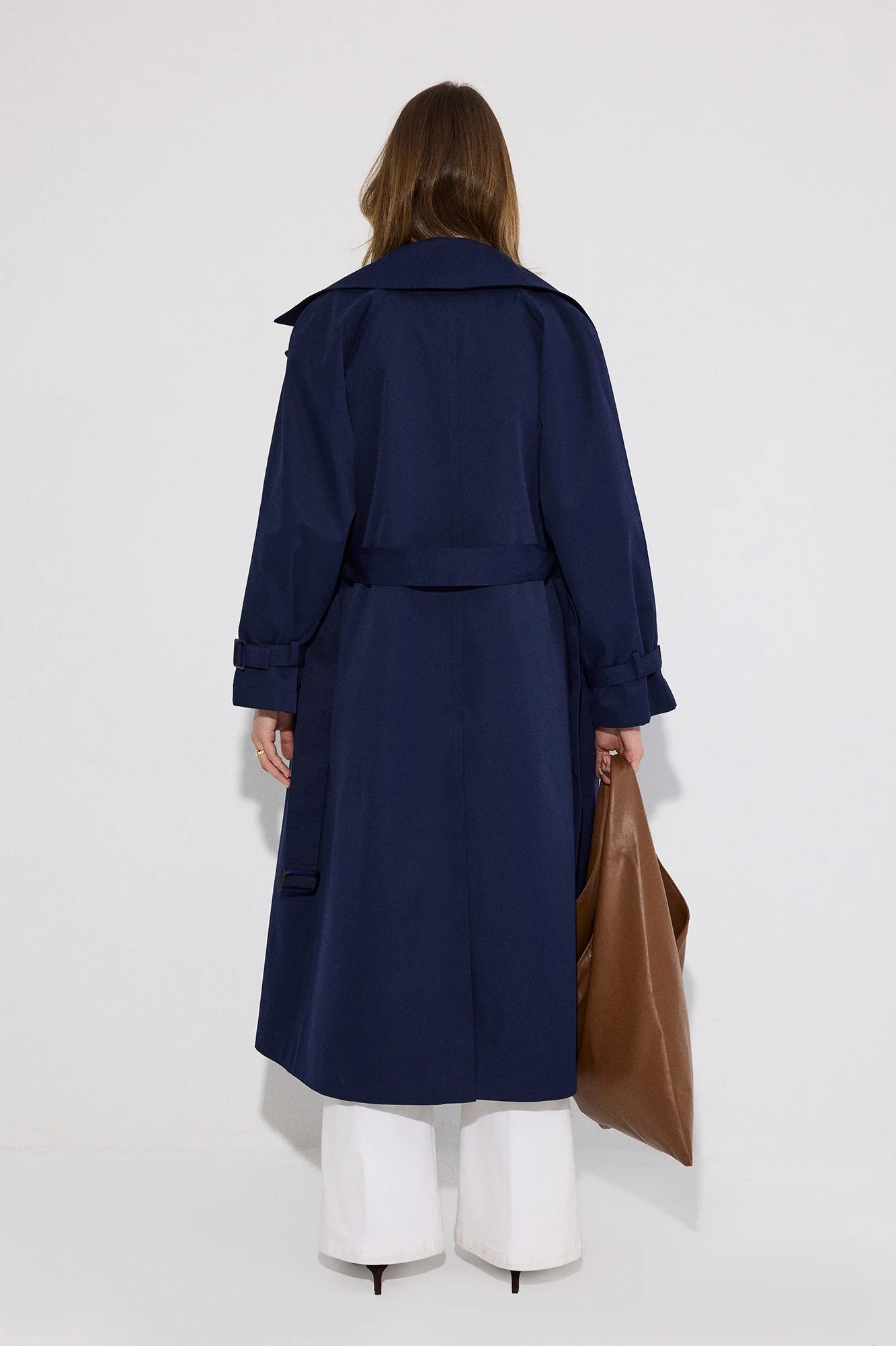 DOUBLE-BREASTED MAXI TRENCH COAT - Image 6