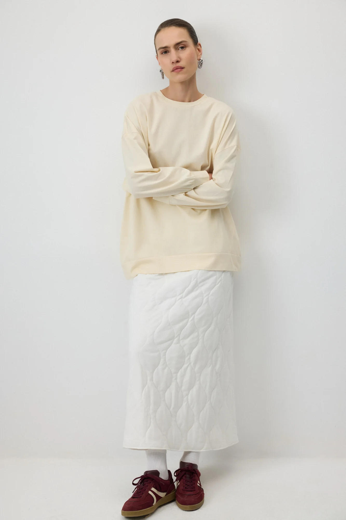 LONG SLEEVE BASIC T-SHIRT - Image 2
