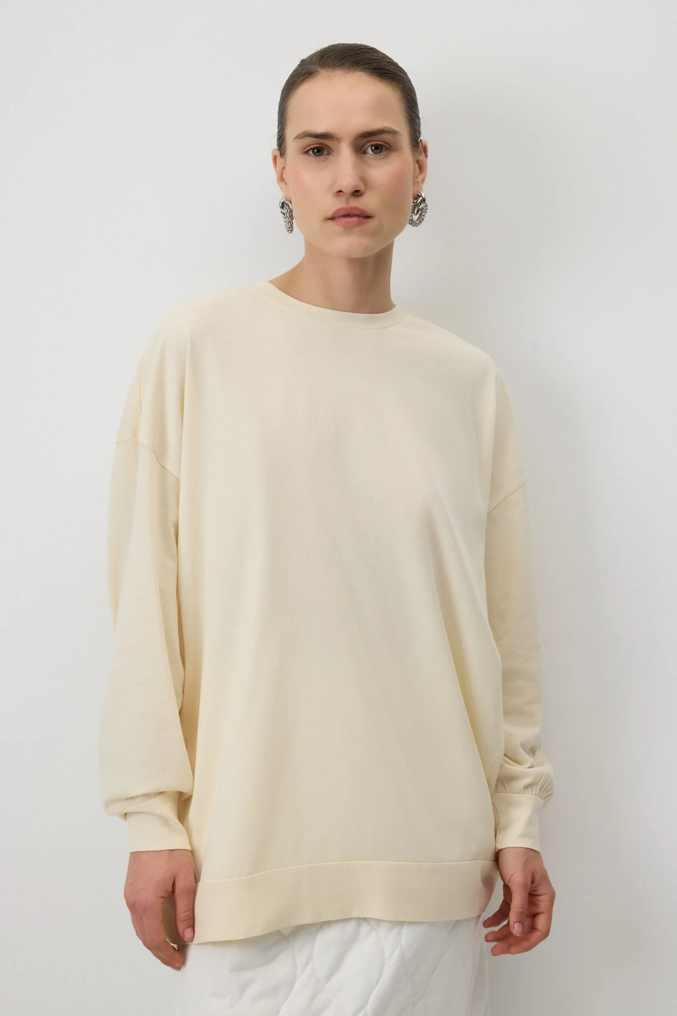 LONG SLEEVE BASIC T-SHIRT - Image 3