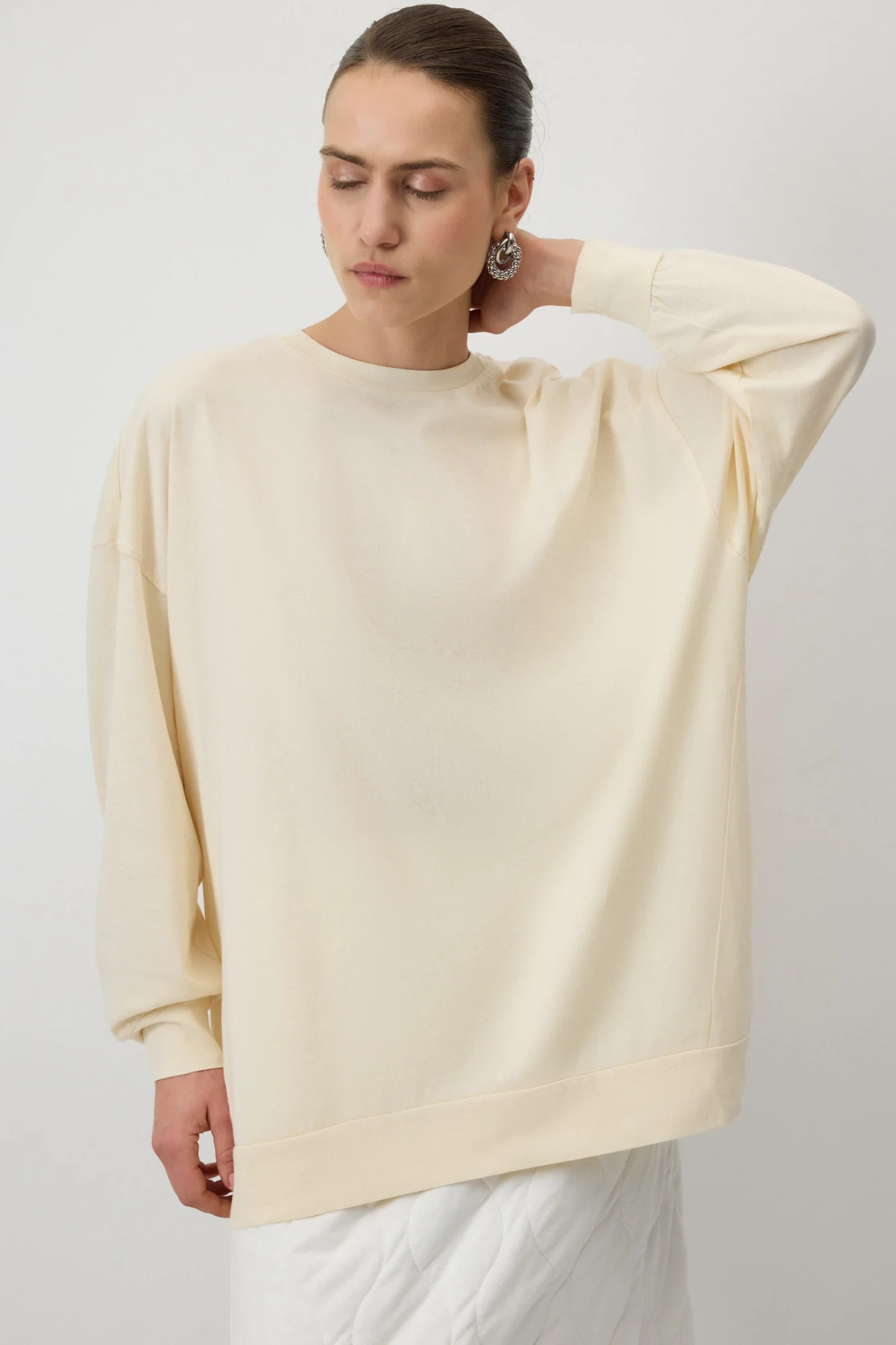 LONG SLEEVE BASIC T-SHIRT - Image 4