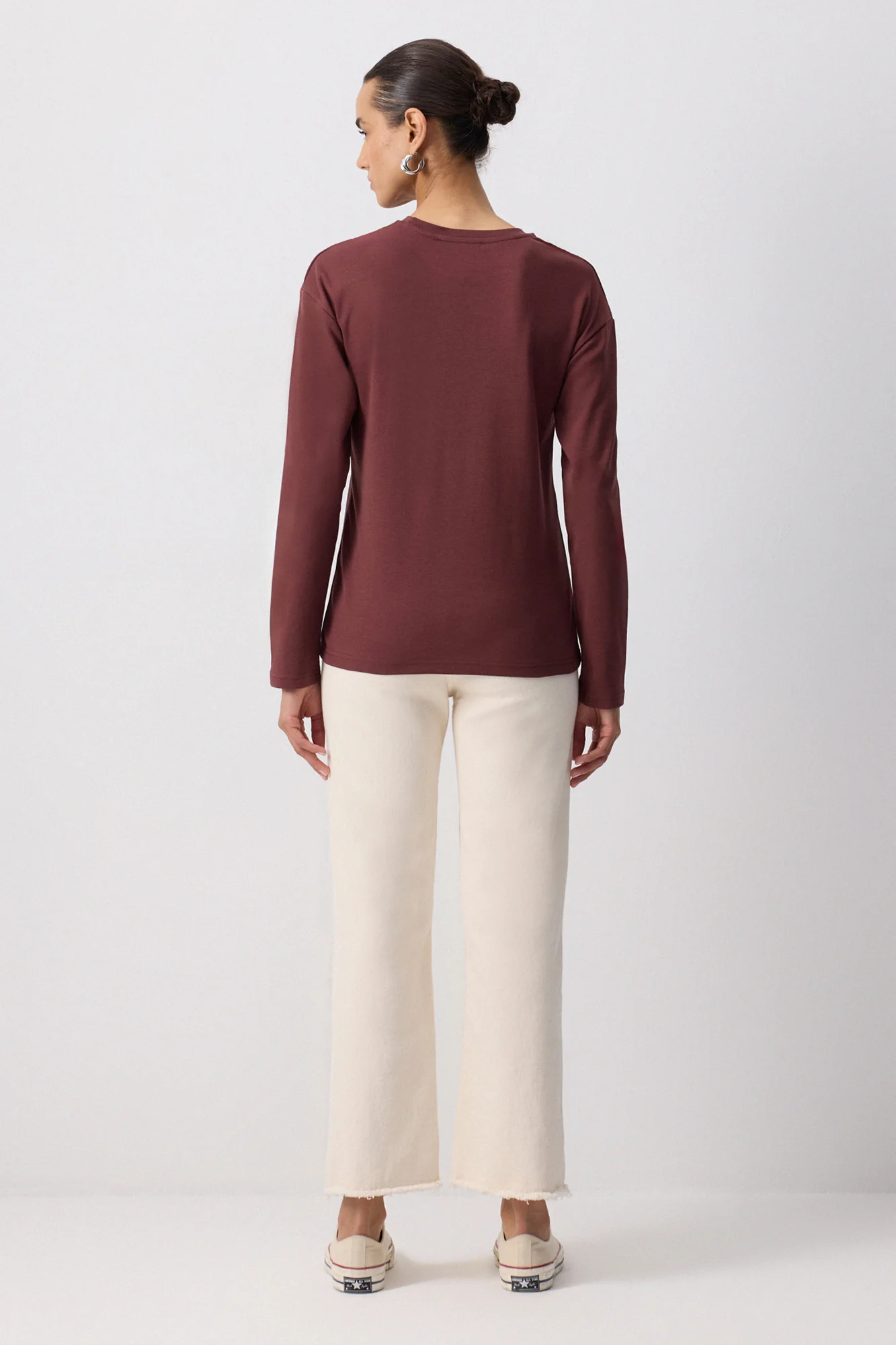 100% COTTON LONG SLEEVE T-SHIRT - Image 4